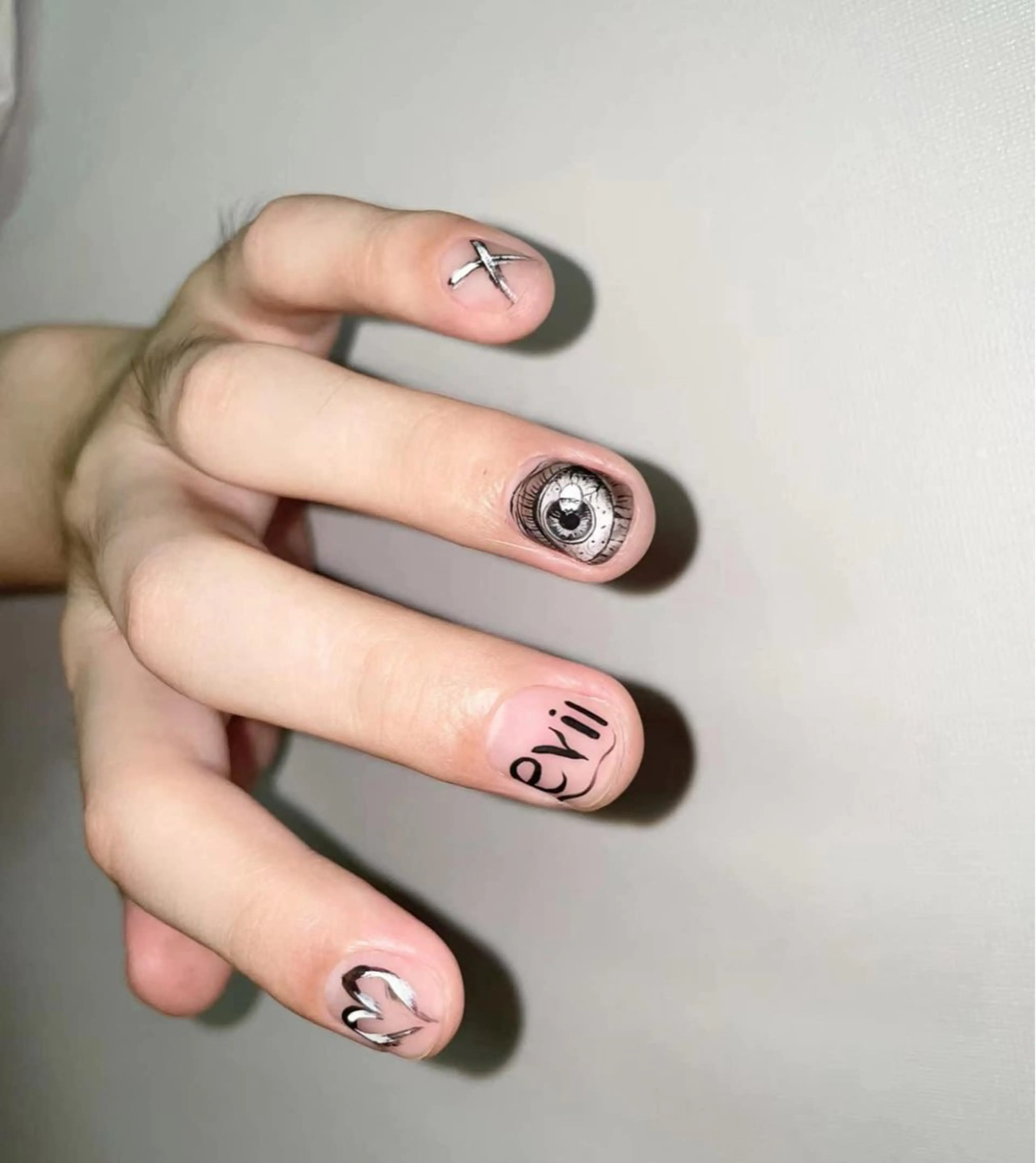 メンズ ネイル アートネイル ちりんネイル所属・chirin nailのネイルデザイン