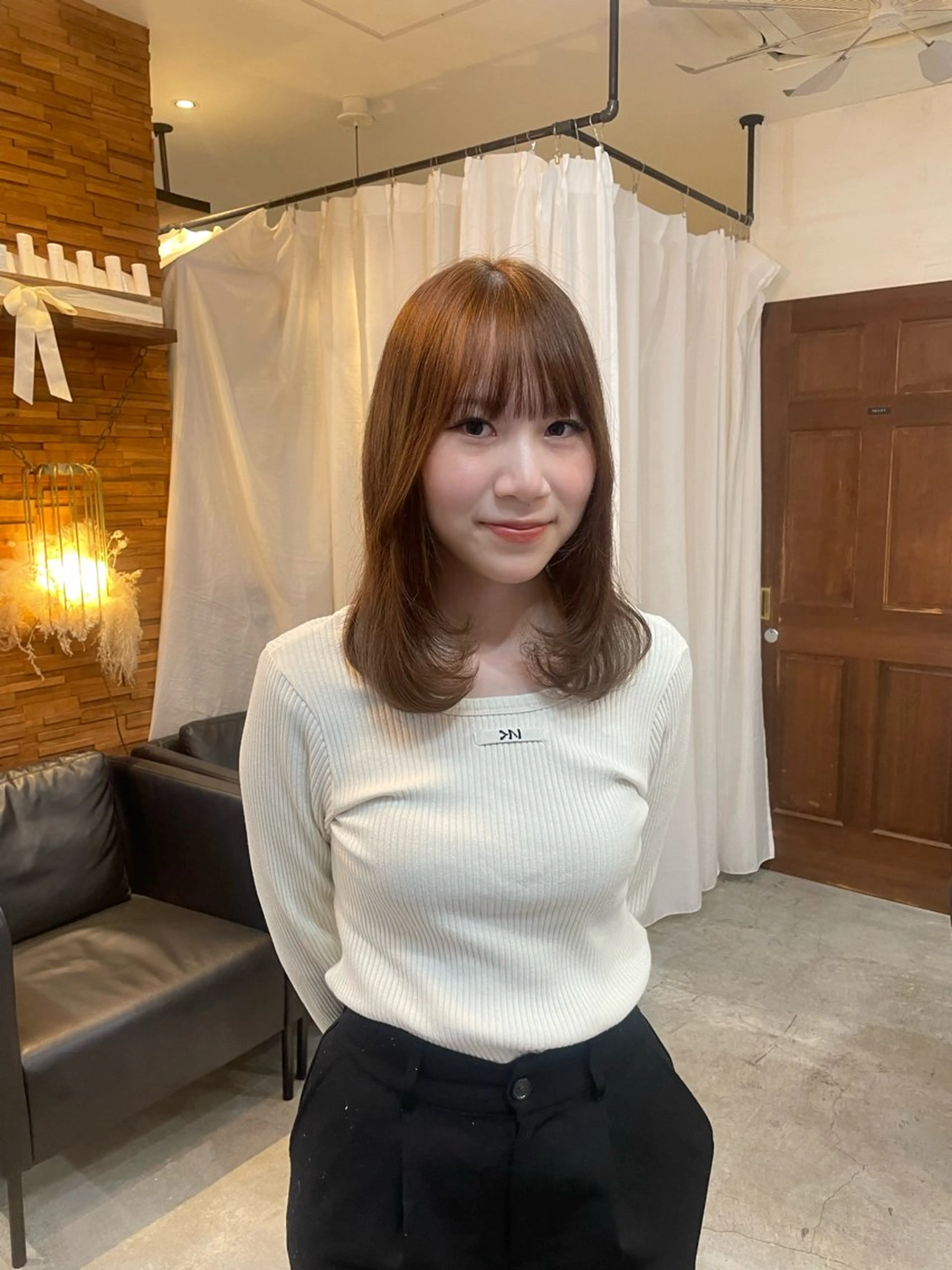 🧁【初回限定】 ⭐︎学割U24⭐︎ 似合わせカット+透明感カラーの写真