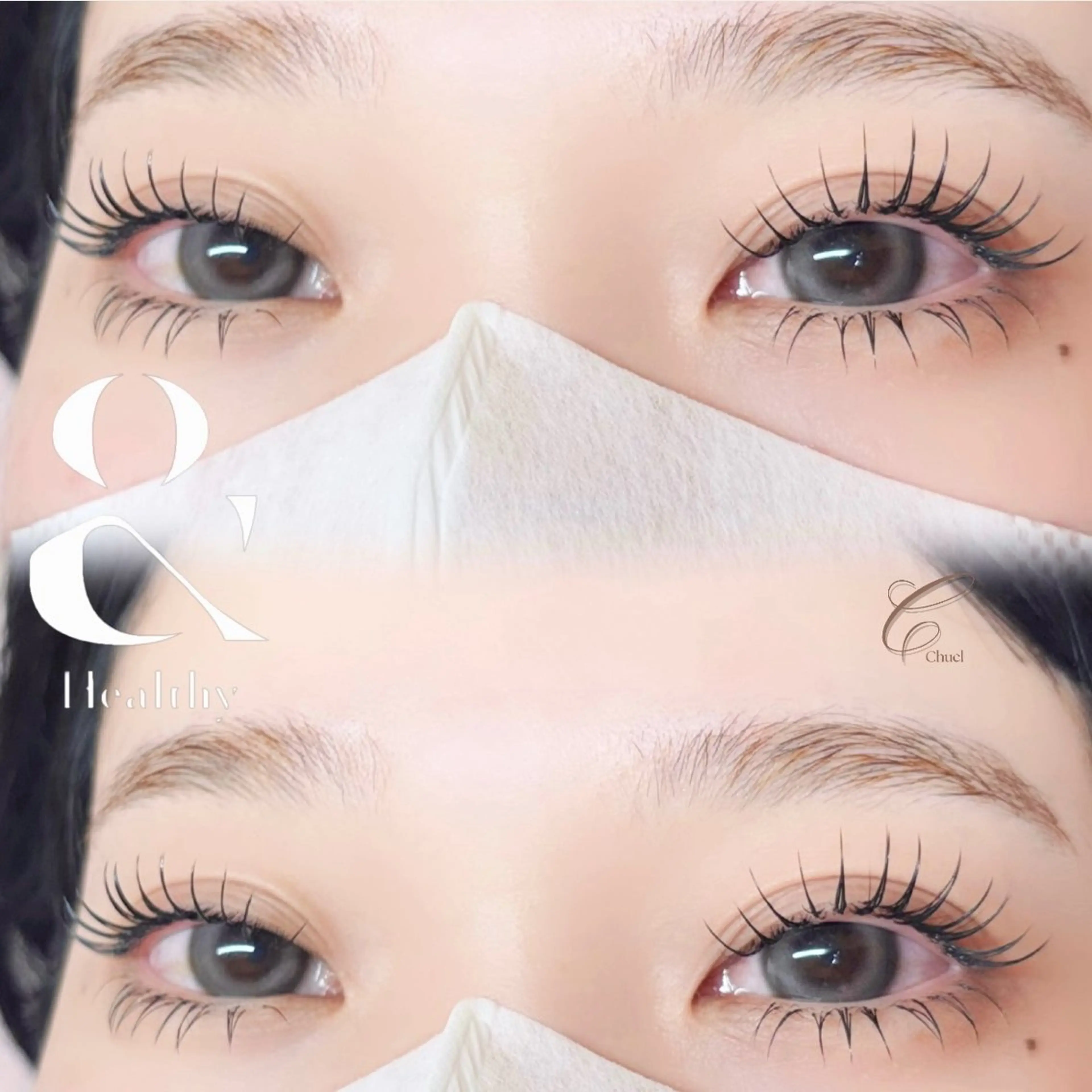 マツエク・マツパ 束感まつ毛 韓国風マツエク まつげパーマ mai .のマツエク・マツパデザイン
