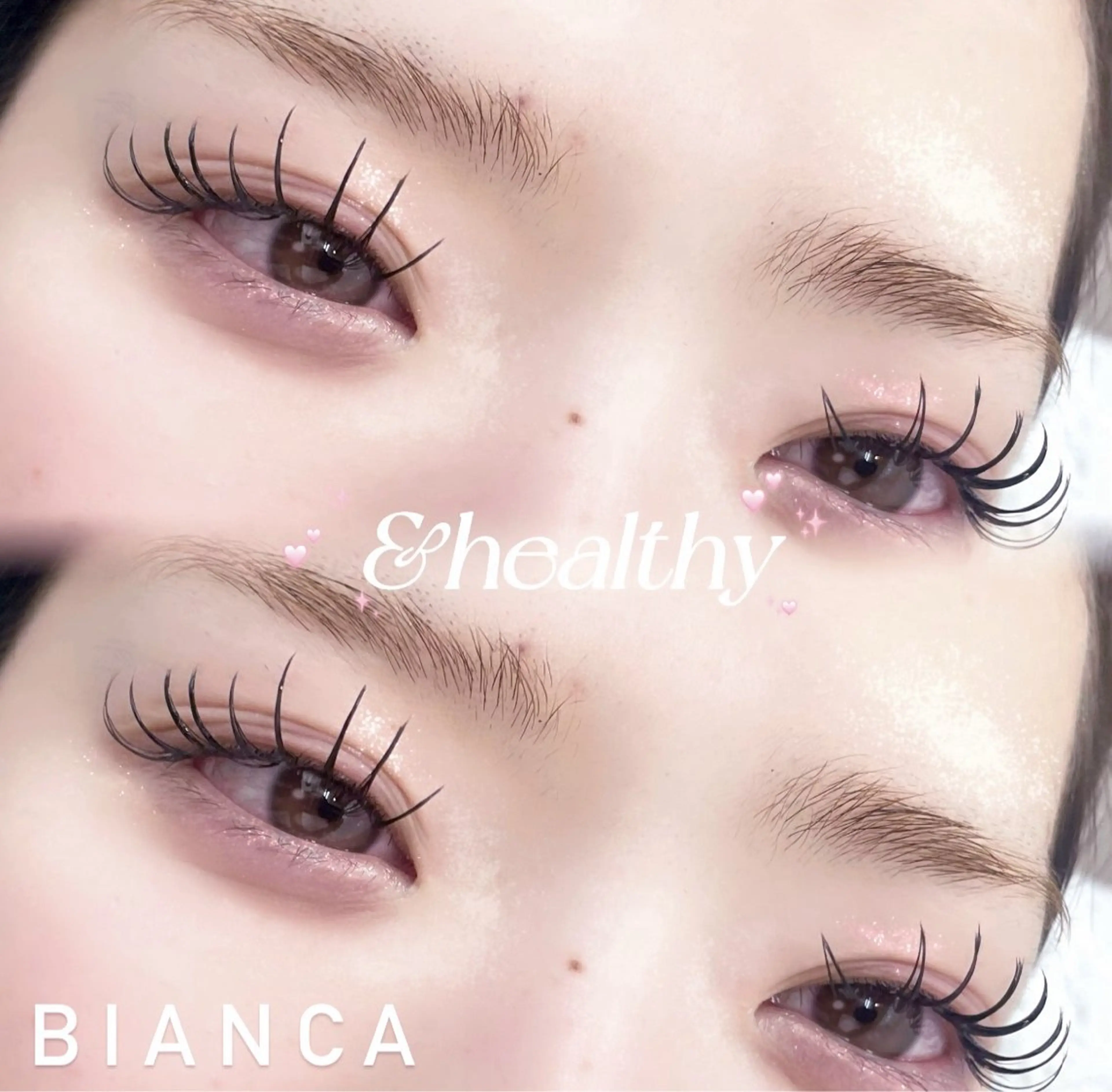 マツエク・マツパ マツエク Bianca大宮 ハルナೀ⋆⑅˚のマツエク・マツパデザイン