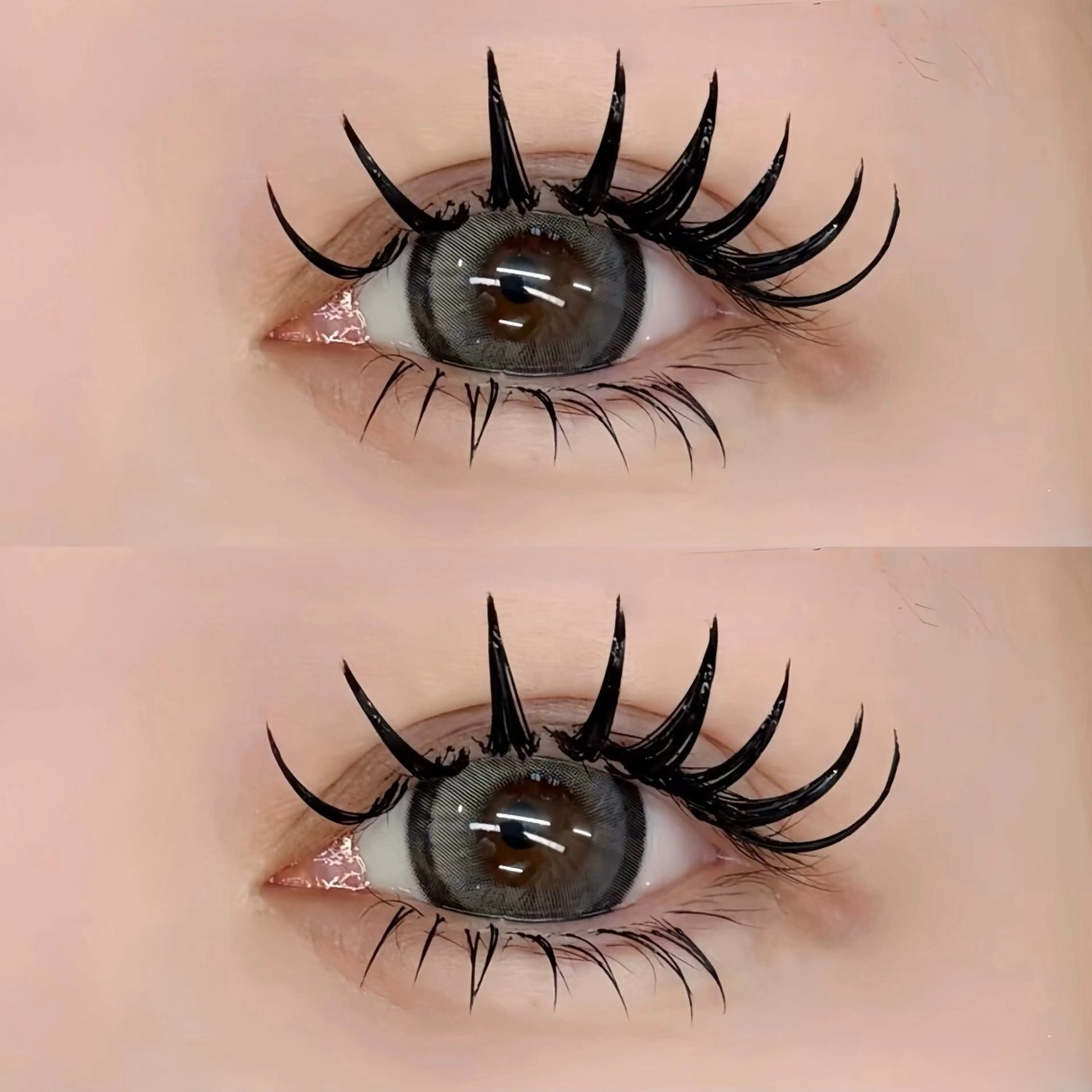 マツエク・マツパ バインドロック Dカール マツエク ♥️Ji Ji♥️のマツエク・マツパデザイン