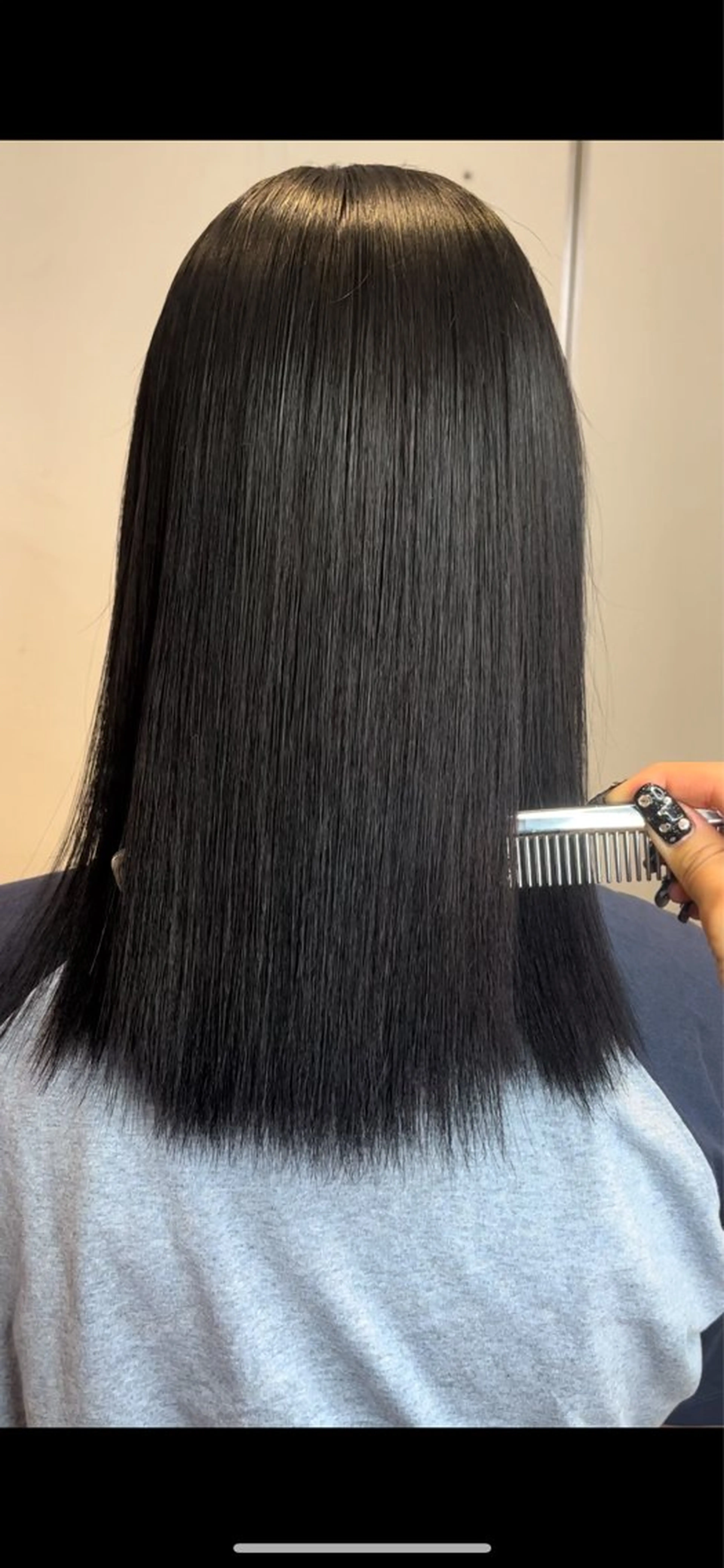 セミロング パーマ 縮毛矯正 メンズパーマ/ メッシュ📍ﾕﾘのヘアスタイル