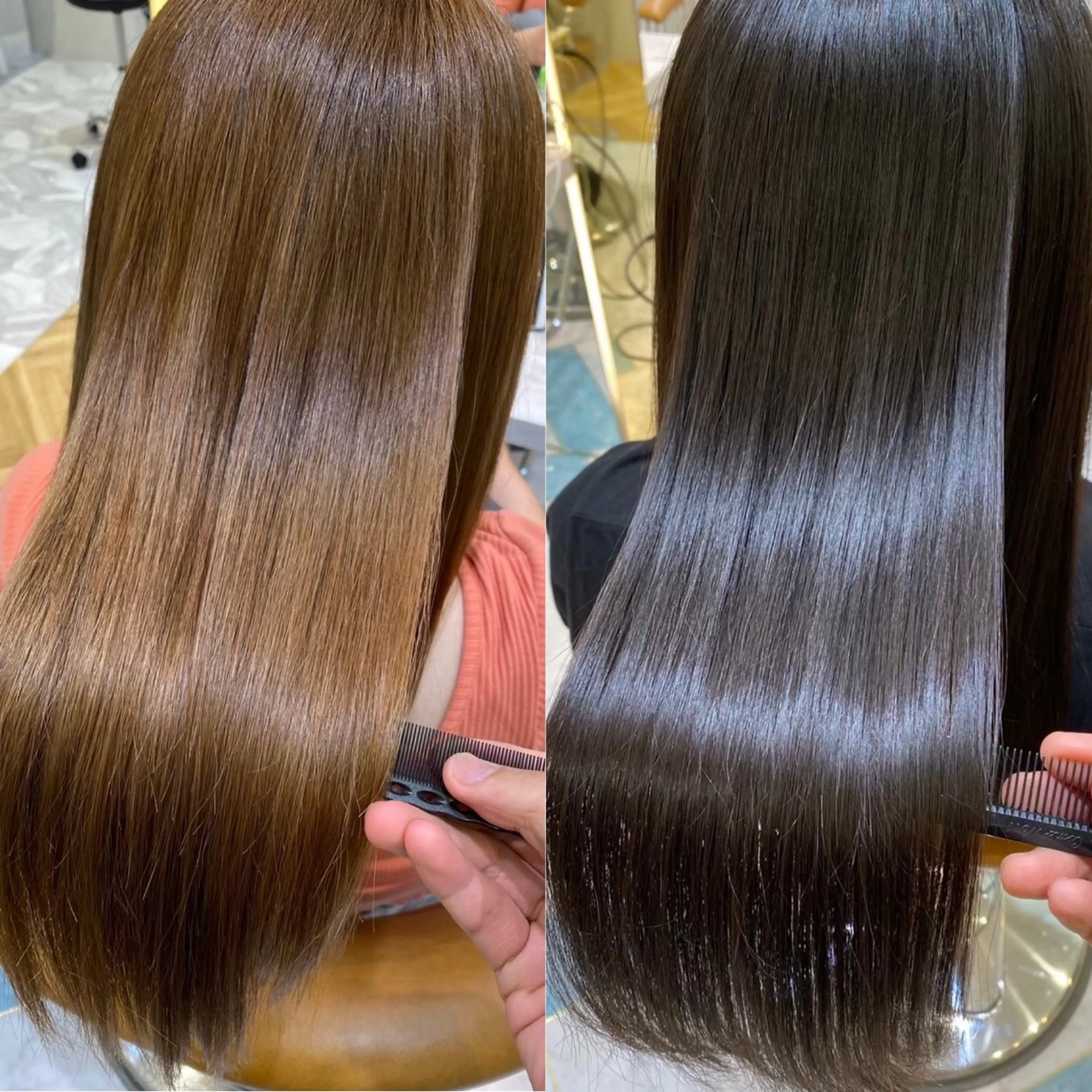 ロング 池袋/似合わせ/縮毛 髪質改善【ugen】のヘアスタイル