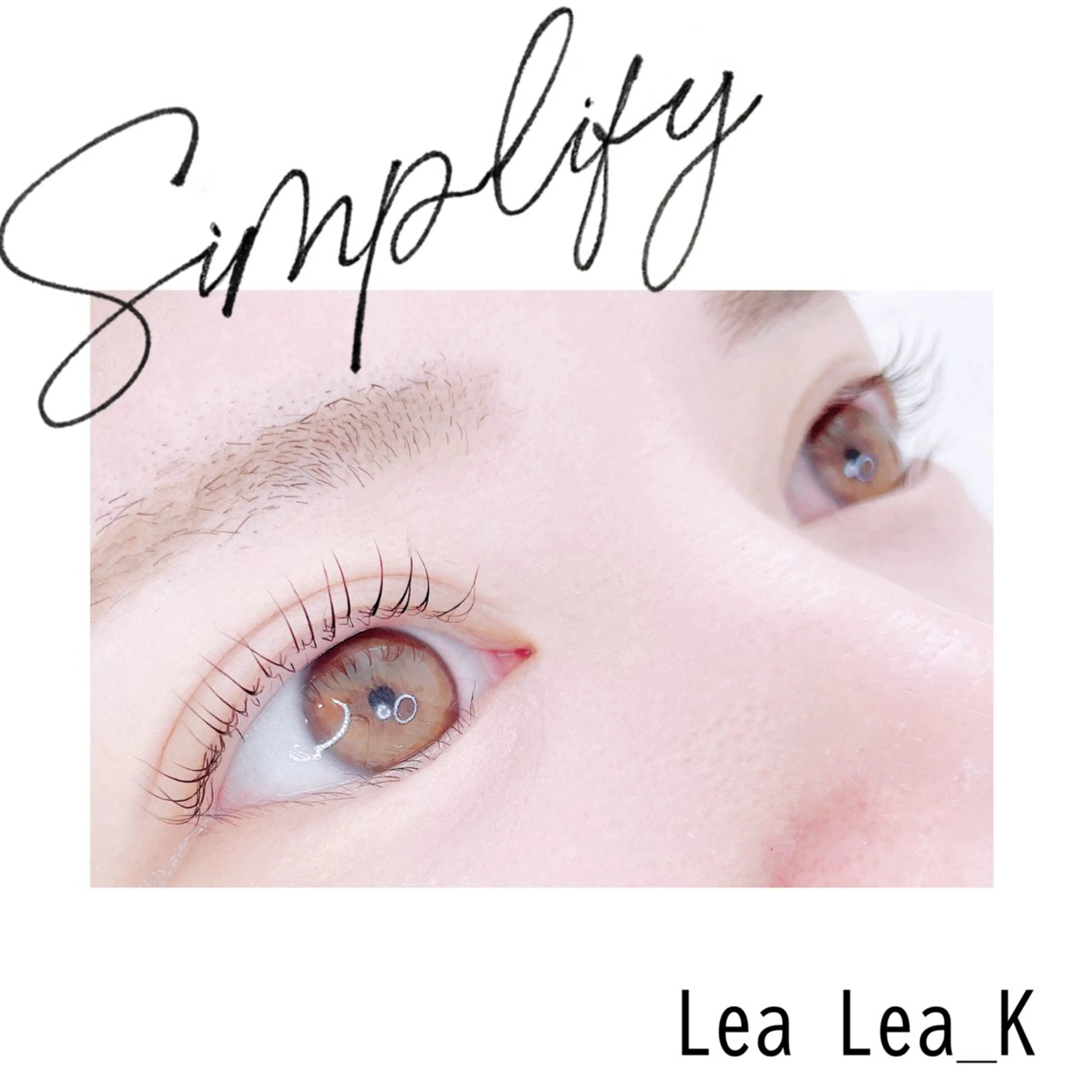 マツエク・マツパ 一重×まつ毛パーマ LeaLea_K MIZUKIのマツエク・マツパデザイン