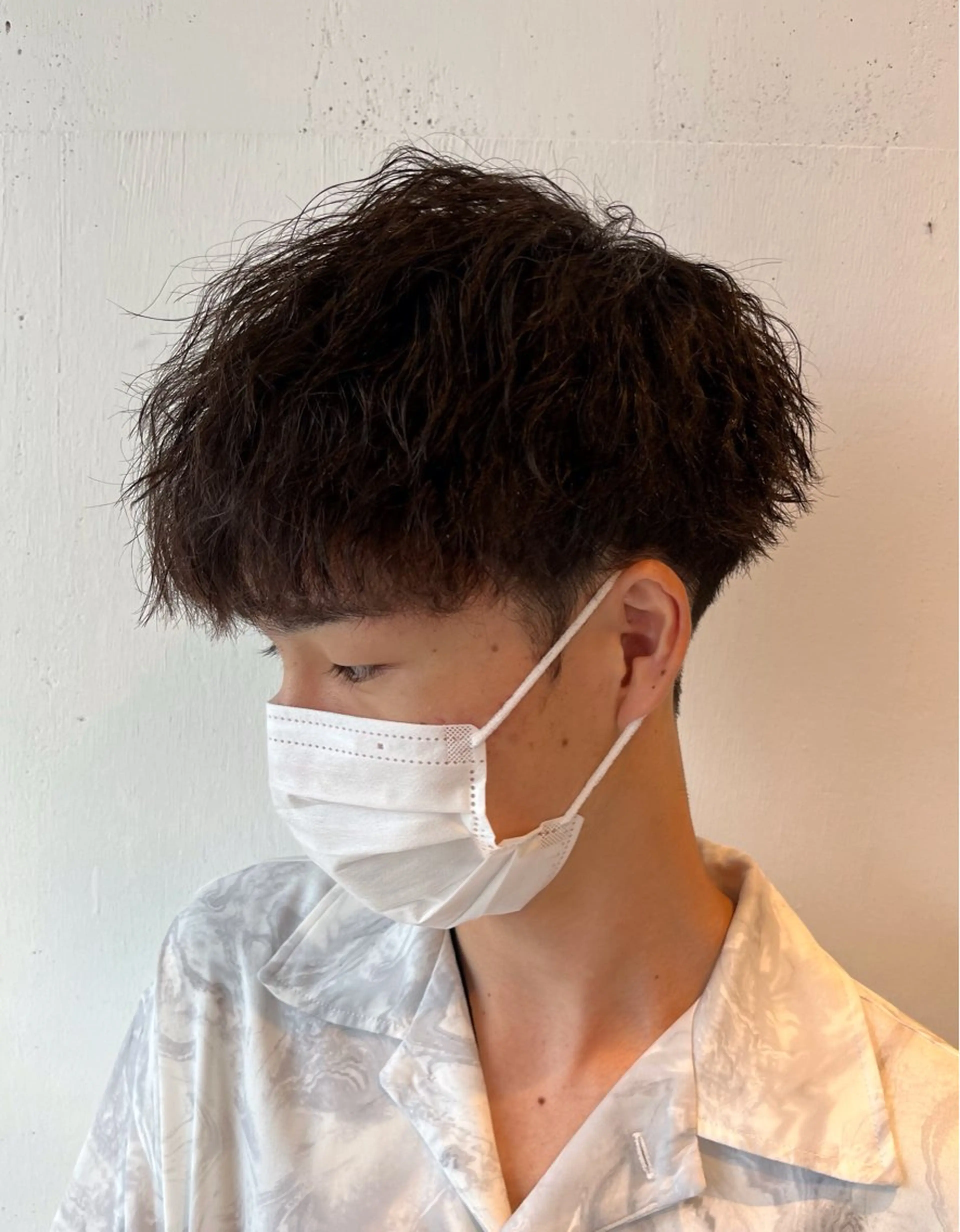 パーマ メンズ カット パーマ ⚡️メンズ/波巻き/ 片岡篤宣/水戸⚡️のヘアスタイル