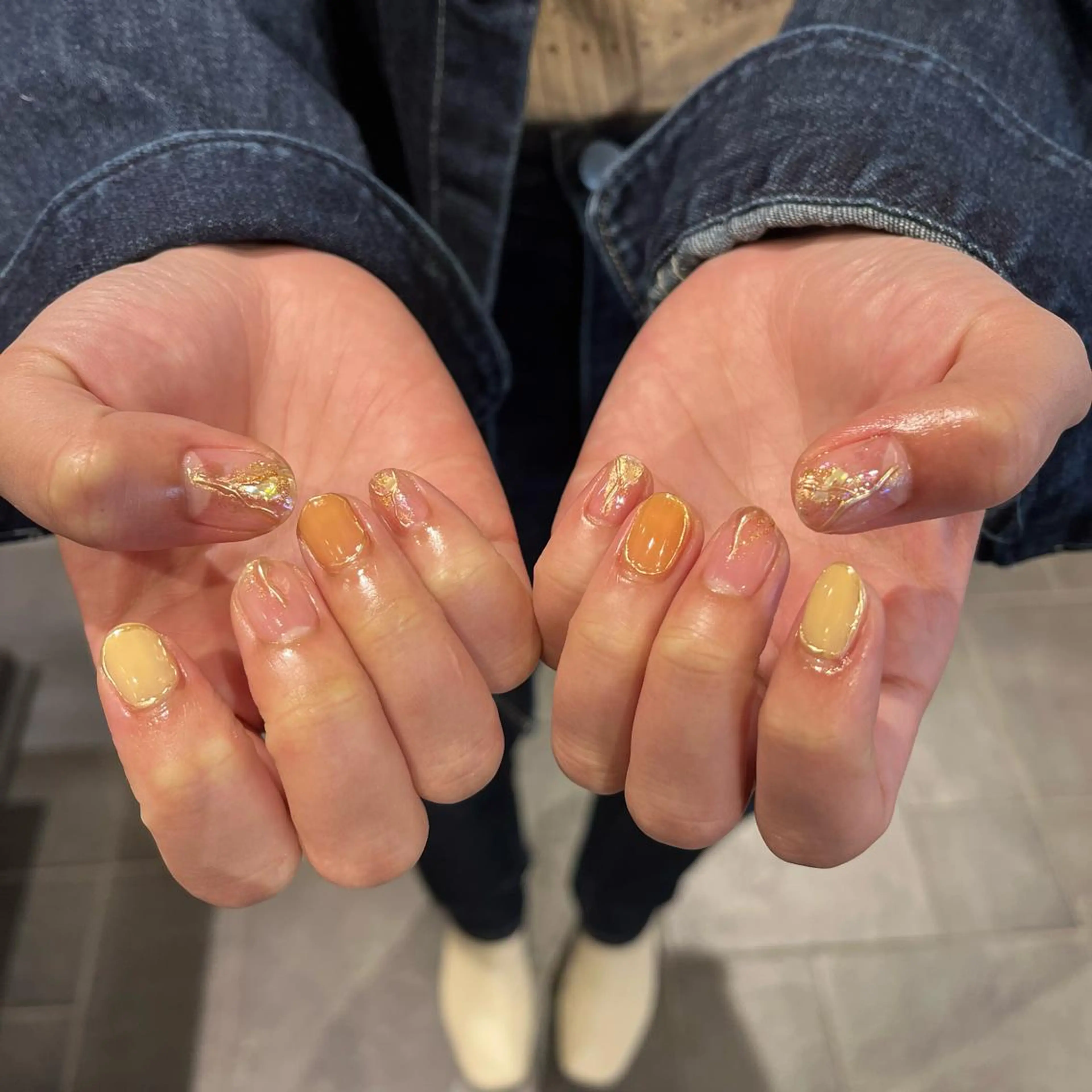 ネイル 鈴木 里奈のネイルデザイン