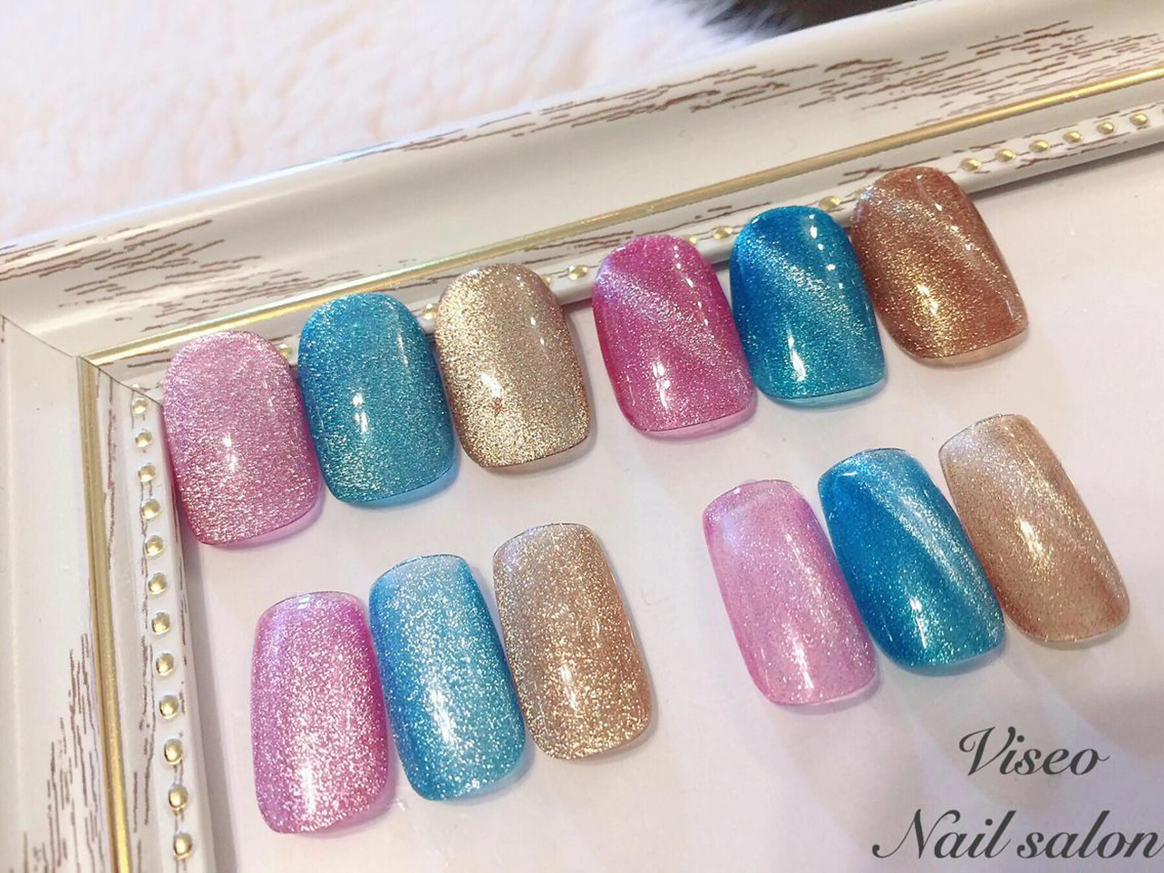 ネイル Viseo《6週間 長持ちパラジェル》のネイルデザイン