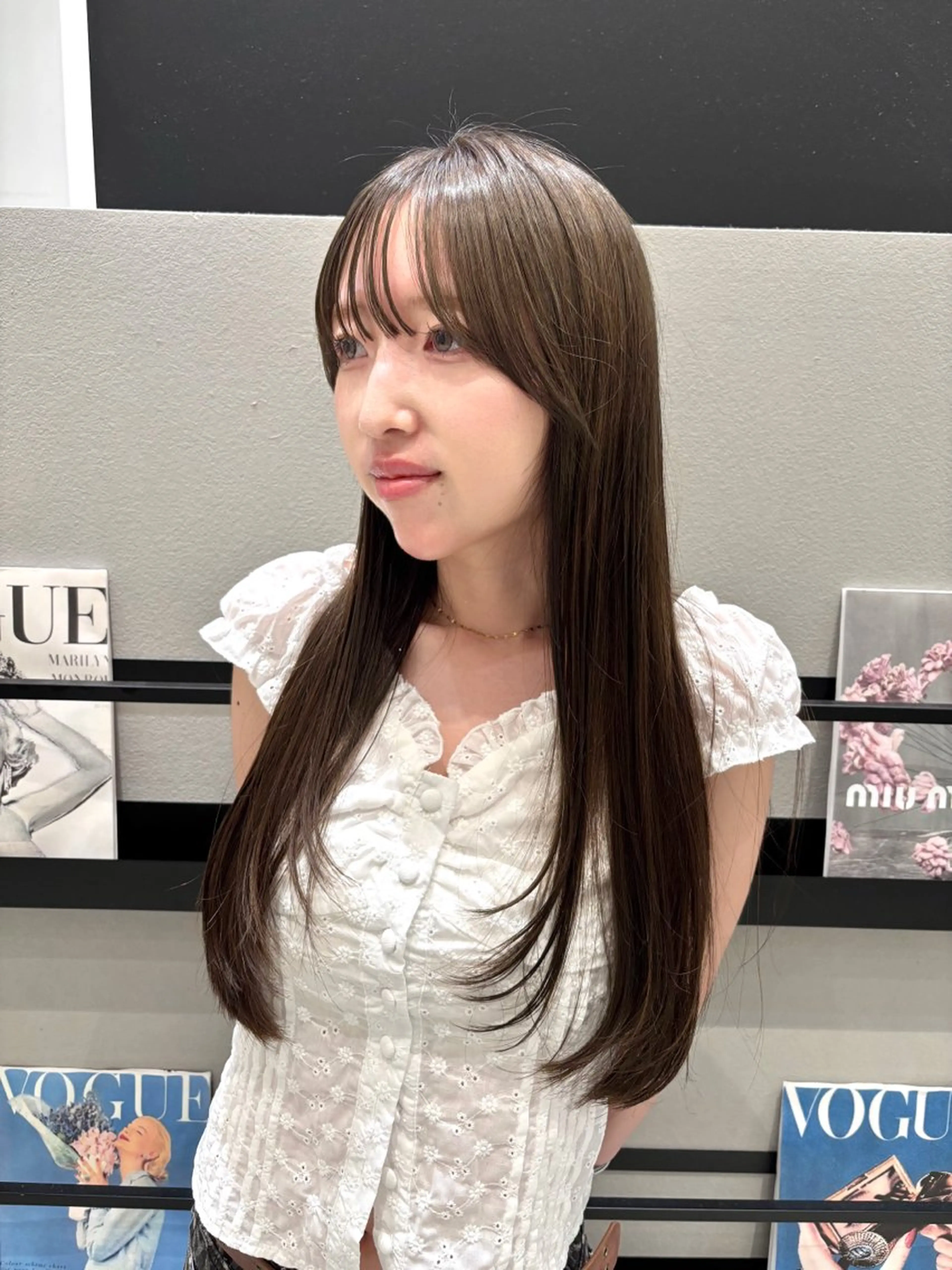 ロング カラー レイヤーカット ロング カット ヘアカラー 透明感カラー/ レイヤーkotonoのヘアスタイル