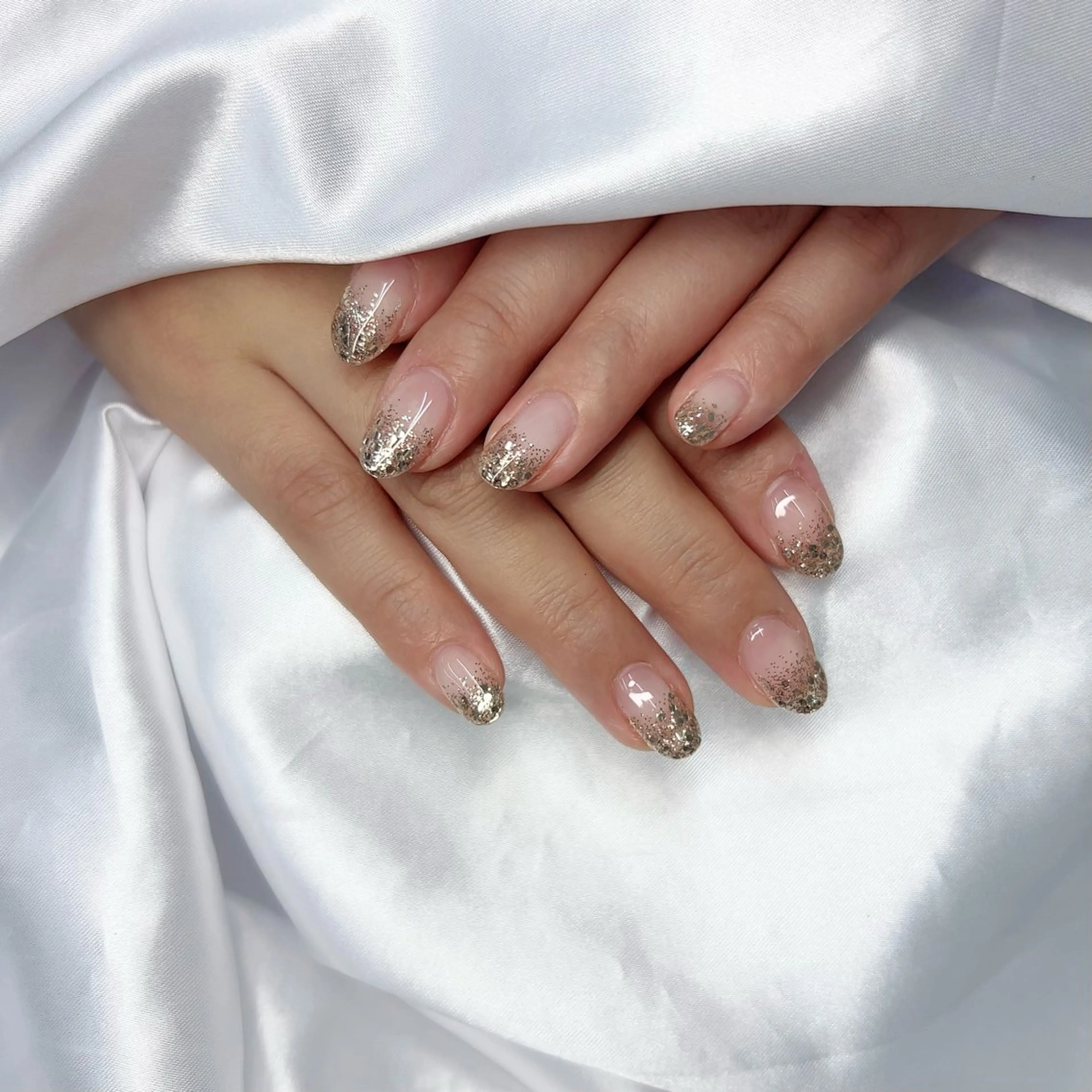 ネイル ラメ(グリッター) ラメグラデーション LANCE NAIL tomoのネイルデザイン