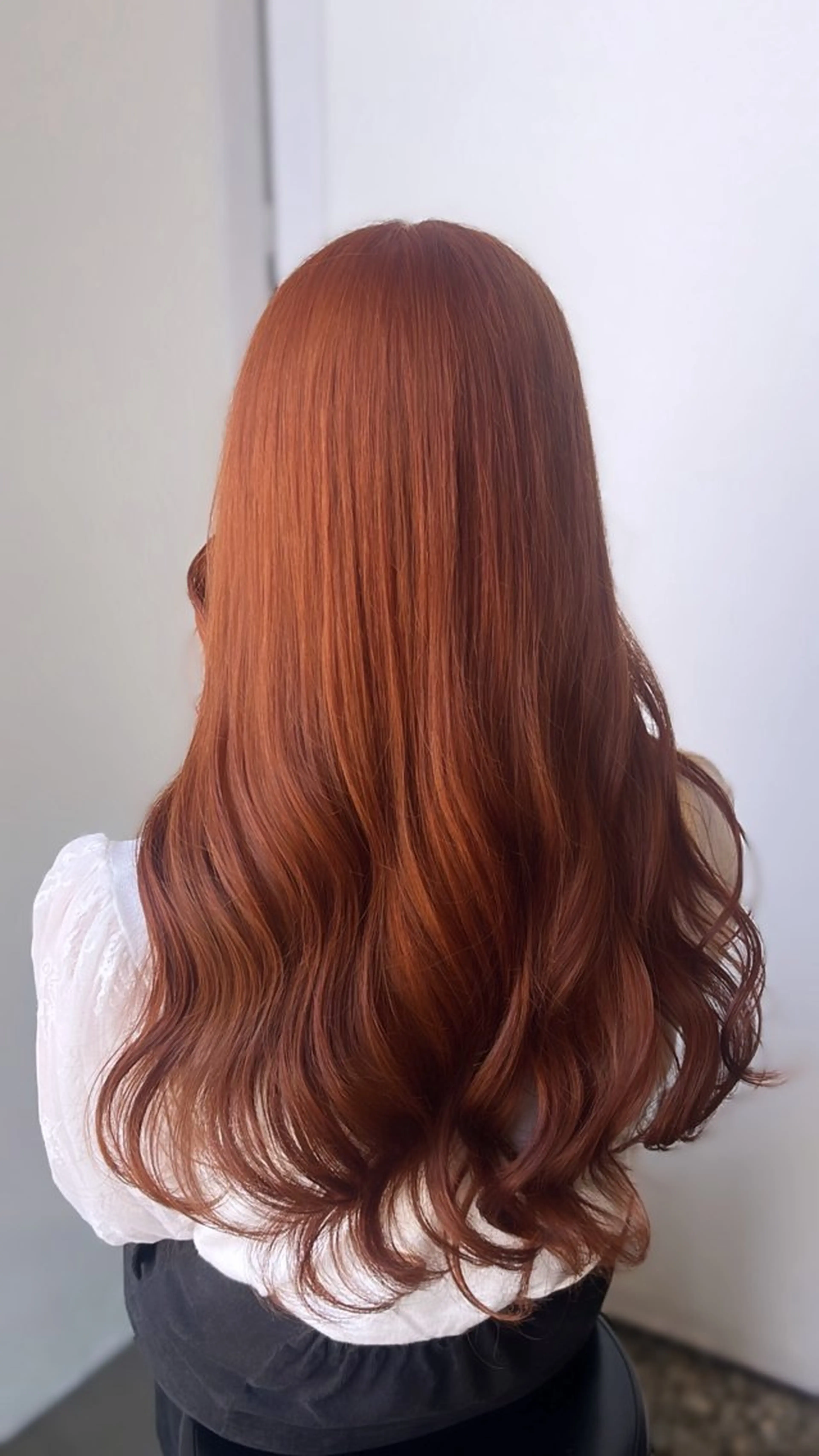 カラー ブリーチ ブリーチなしカラー reuna rikoのヘアスタイル