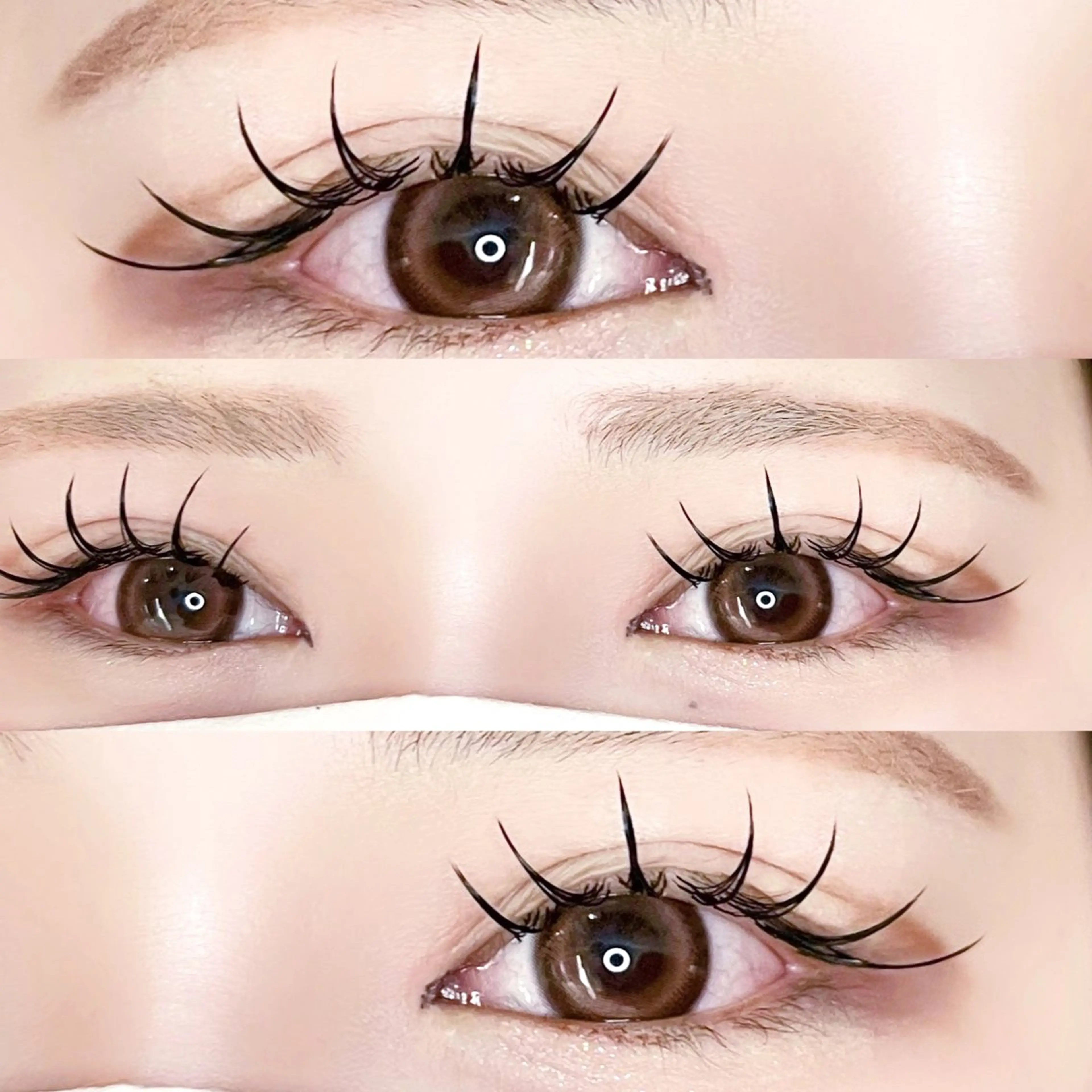 マツエク・マツパ フラットラッシュ マツエク ゆいな 💖のマツエク・マツパデザイン