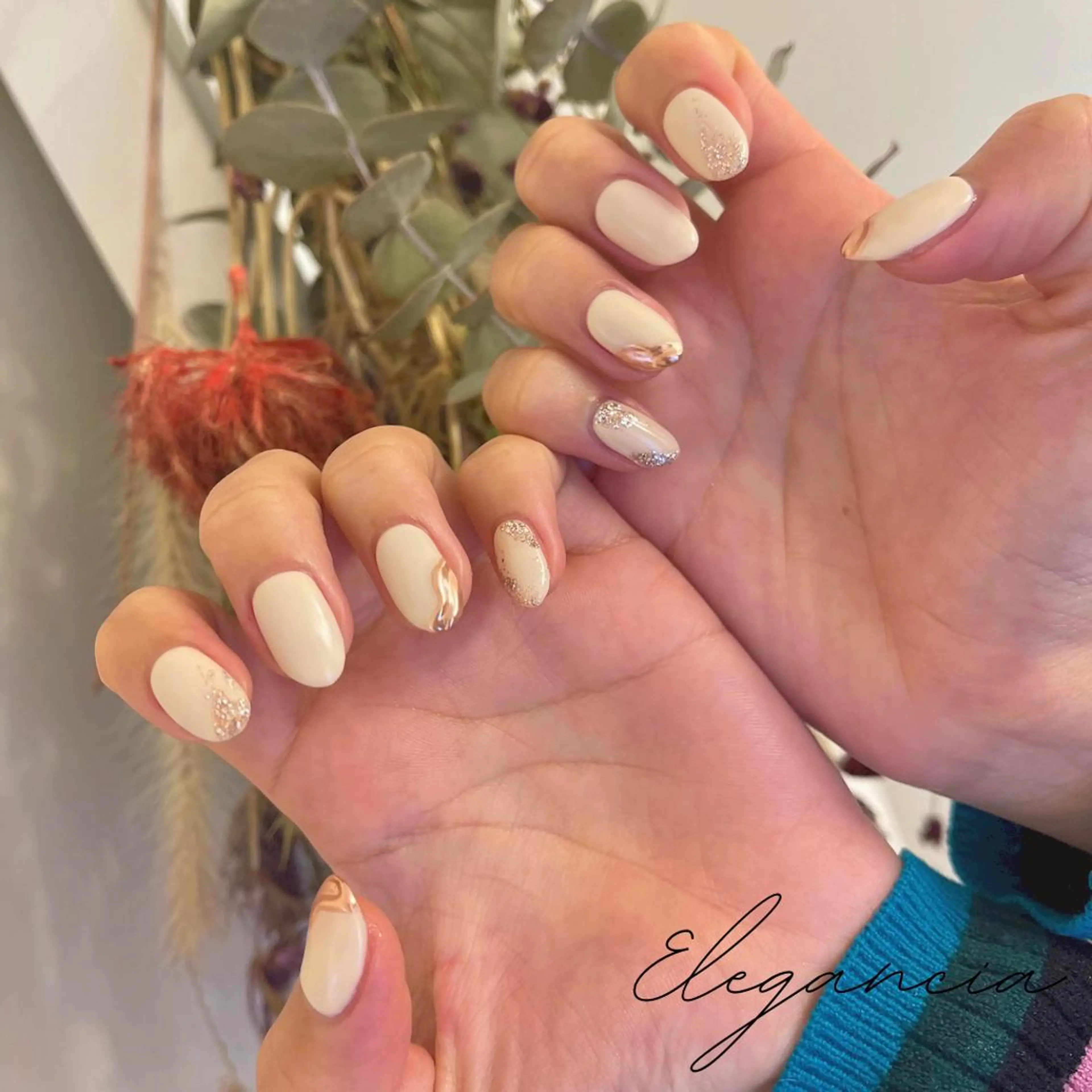 カラー ネイル ハンドネイル Elegancia. Hiromiのネイルデザイン