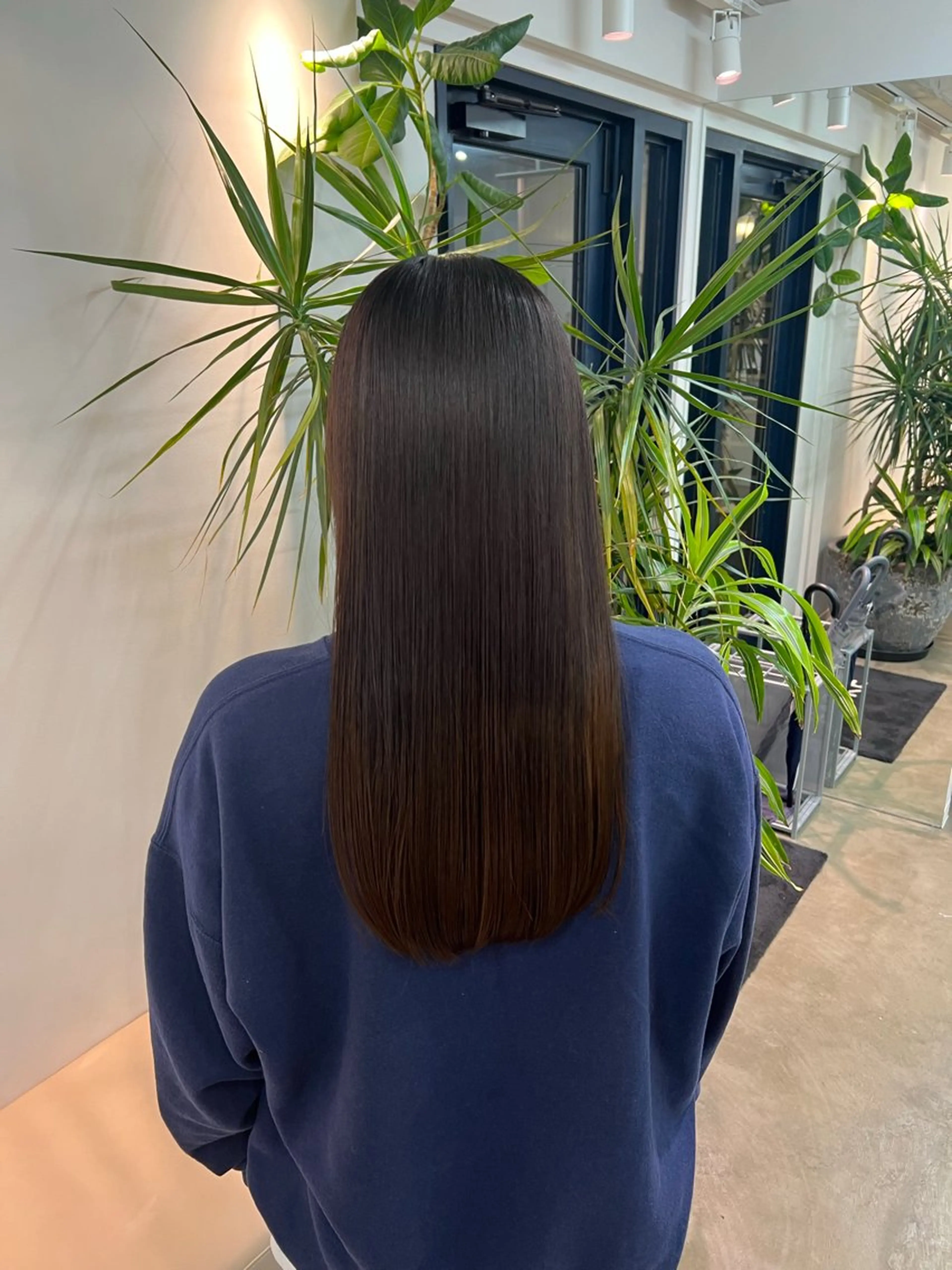 セミロング 山中 欧輔のヘアスタイル