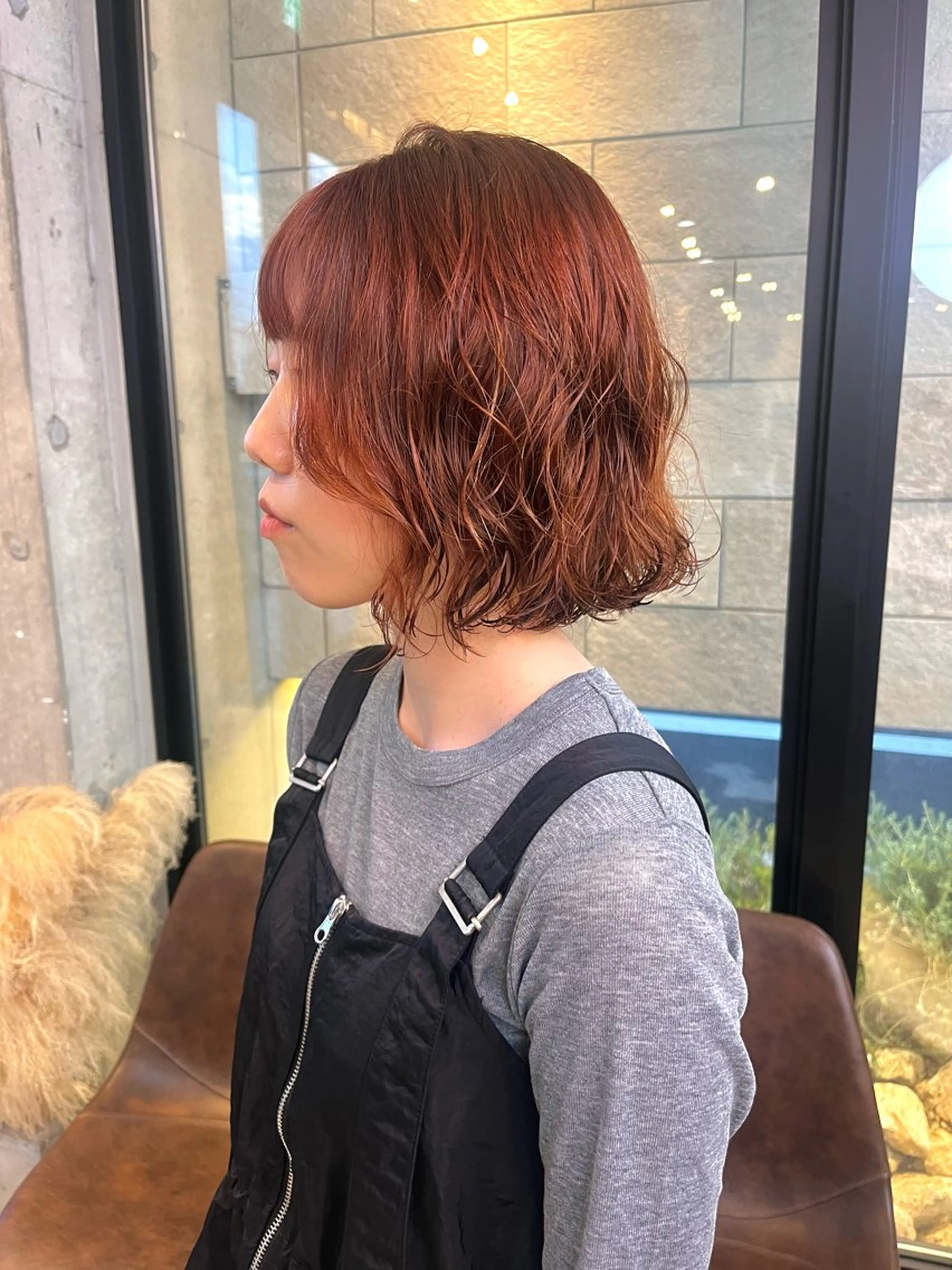 ショート カラー パーマ カット パーマ トリートメント haruka ♡レイヤー/透明感のヘアスタイル