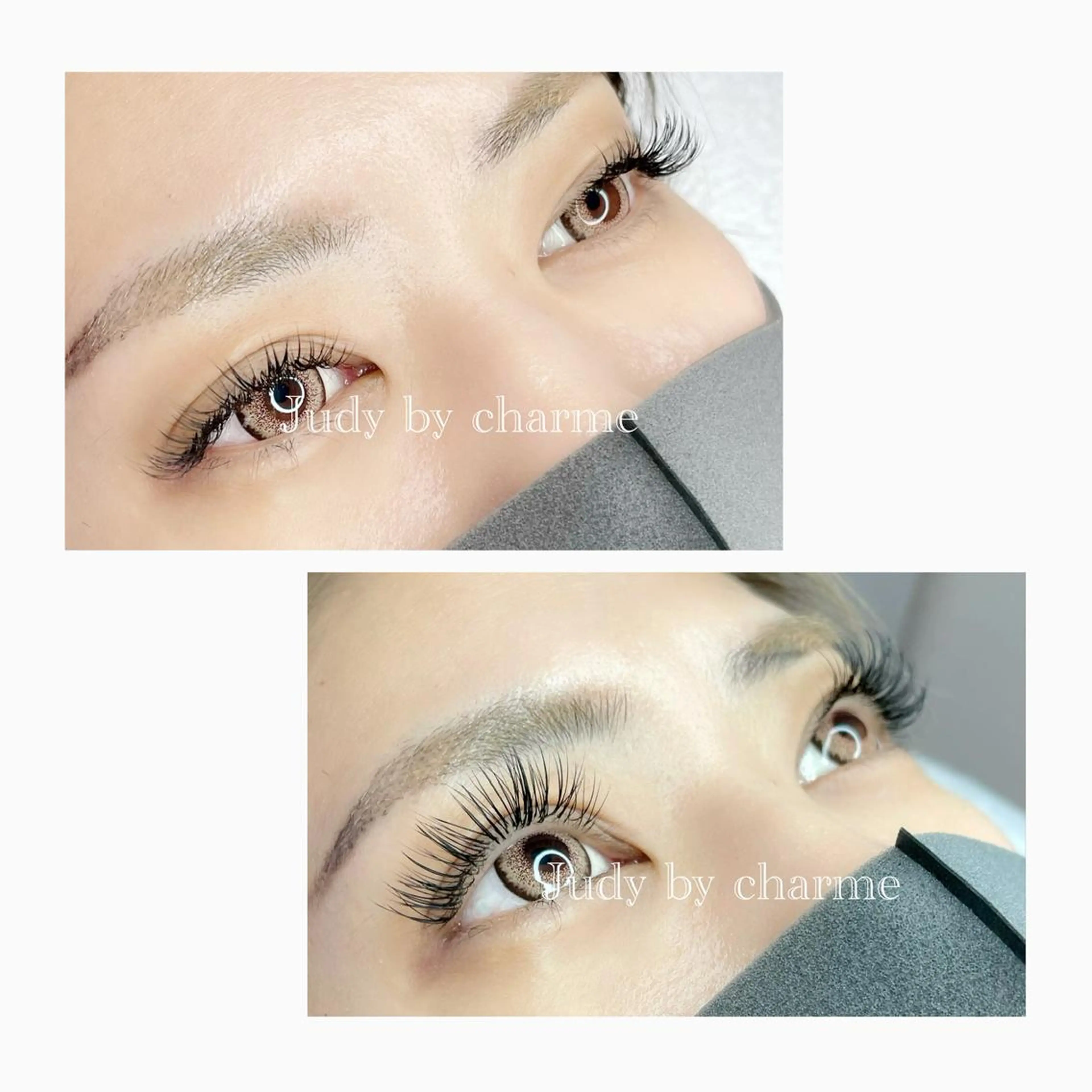 マツエク・マツパ Judy by charmeのマツエク・マツパデザイン