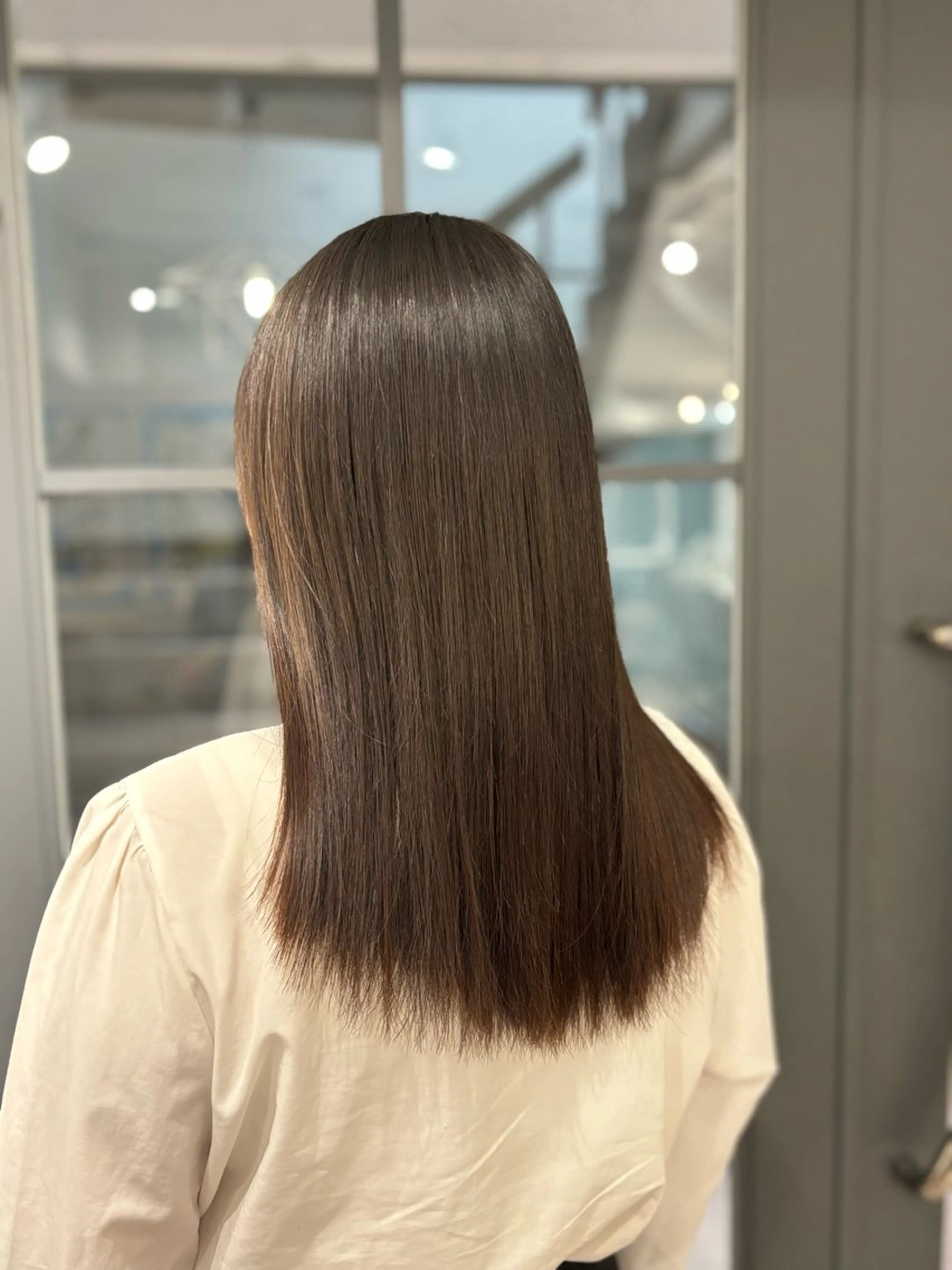 ロング カラー カット ヘアカラー CreBiA ayanoのヘアスタイル