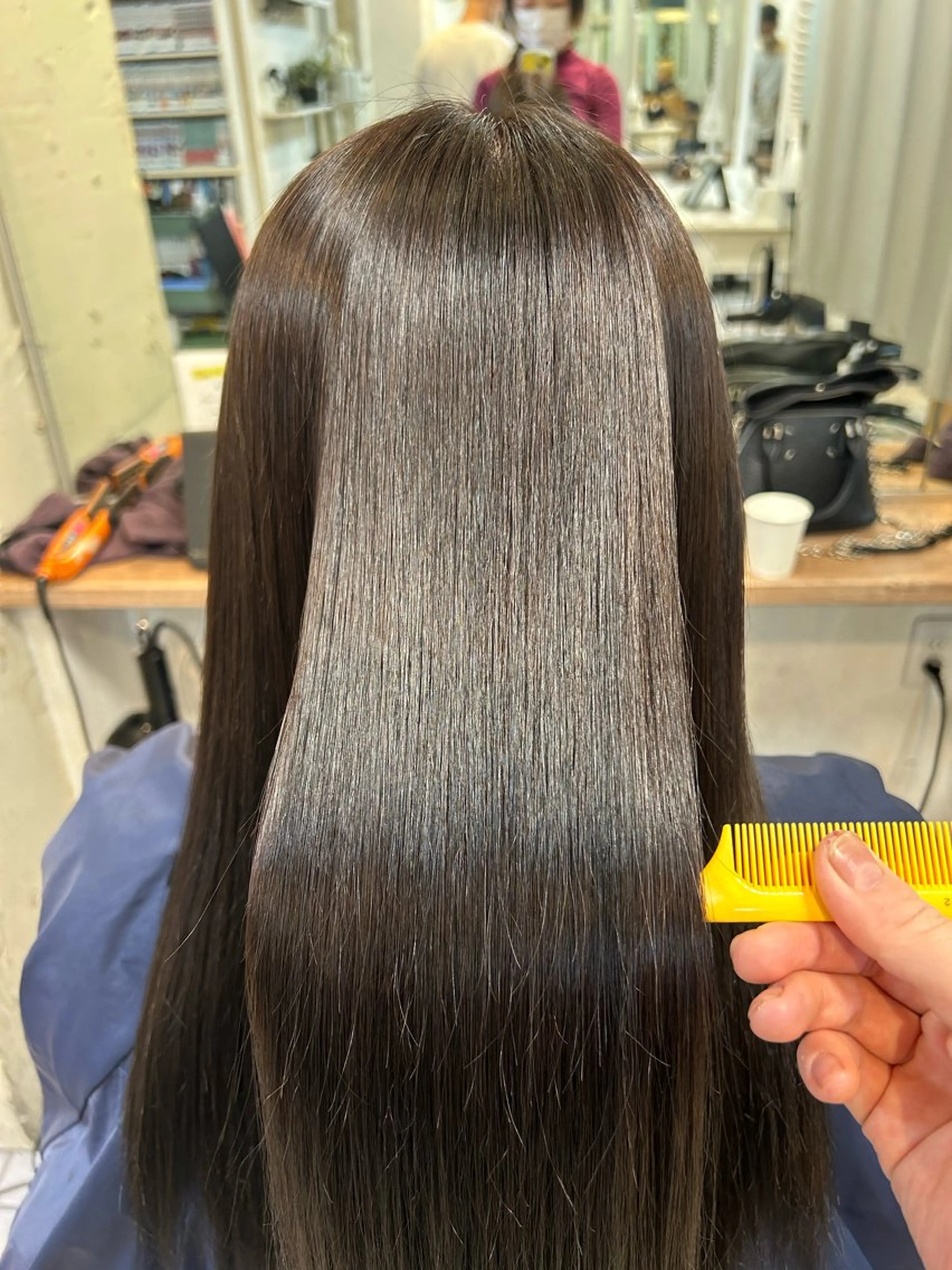 ショート カット 縮毛矯正 トリートメント 髪質改善ストレート/ ブリーチ／渋谷　福田のヘアスタイル