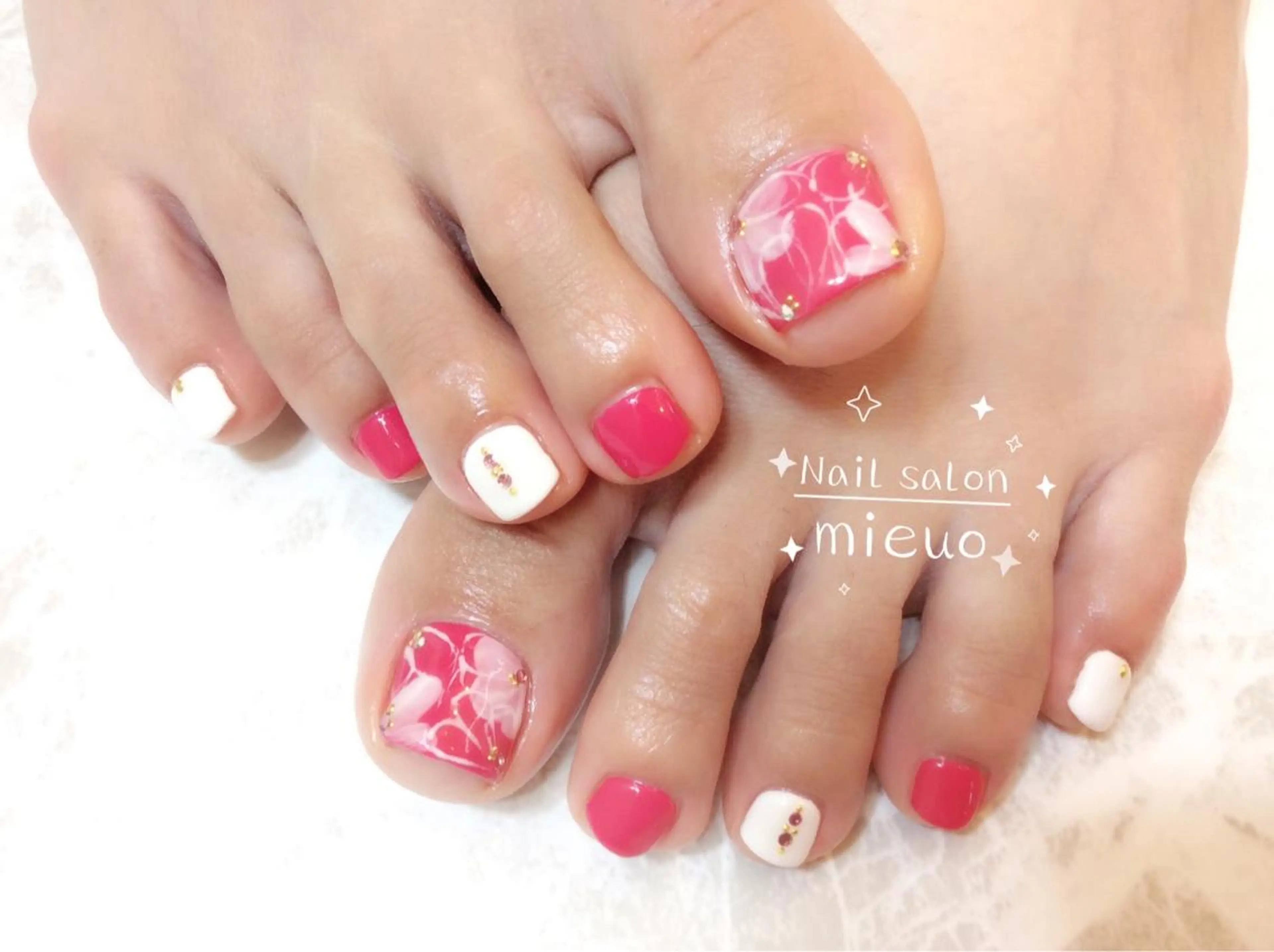 ネイル フットネイル ネイルサロン ミューオのネイルデザイン