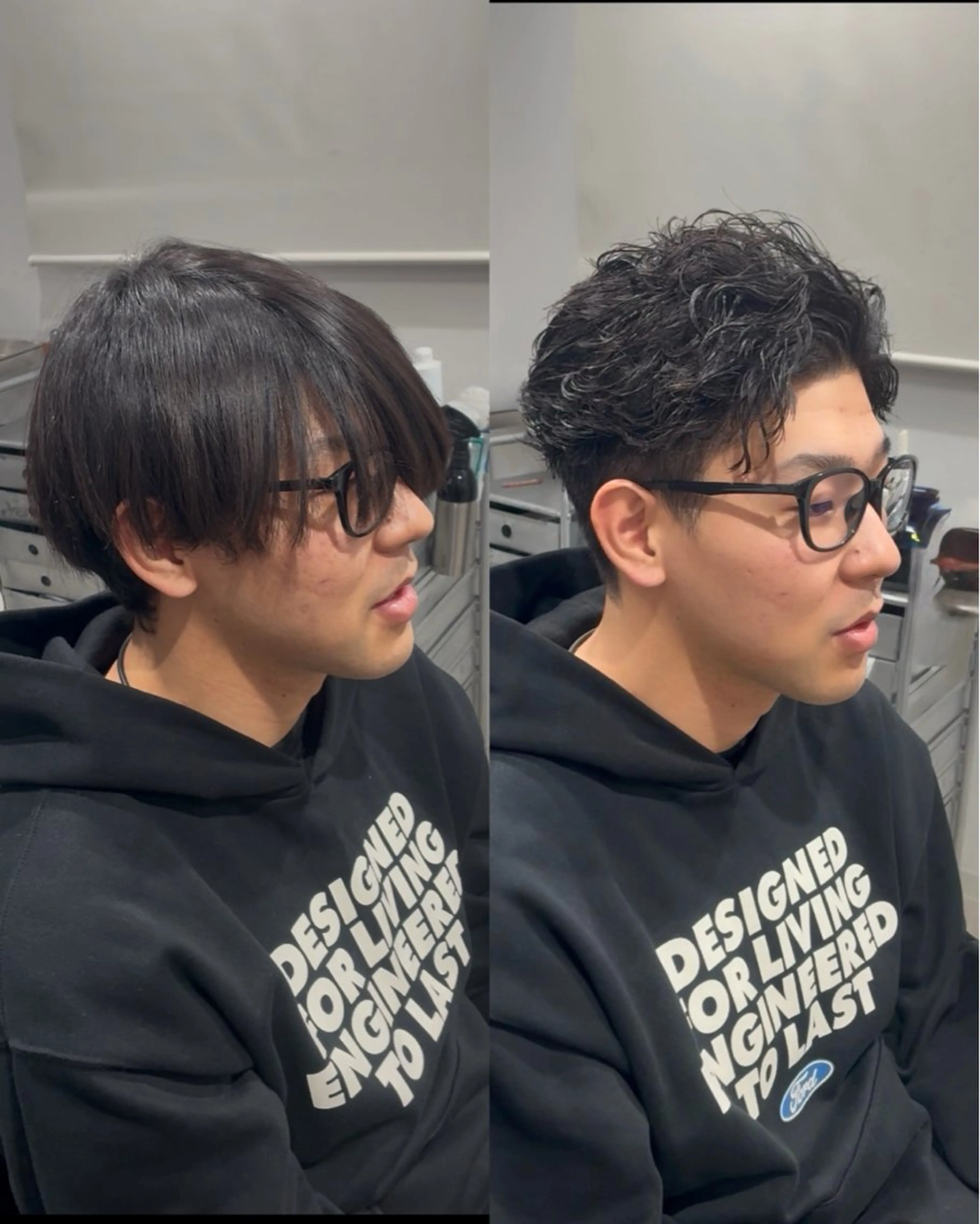 パーマ メンズ メンズパーマ カット パーマ リベイルけんた モデル募集の眉毛・アイブロウイメージ