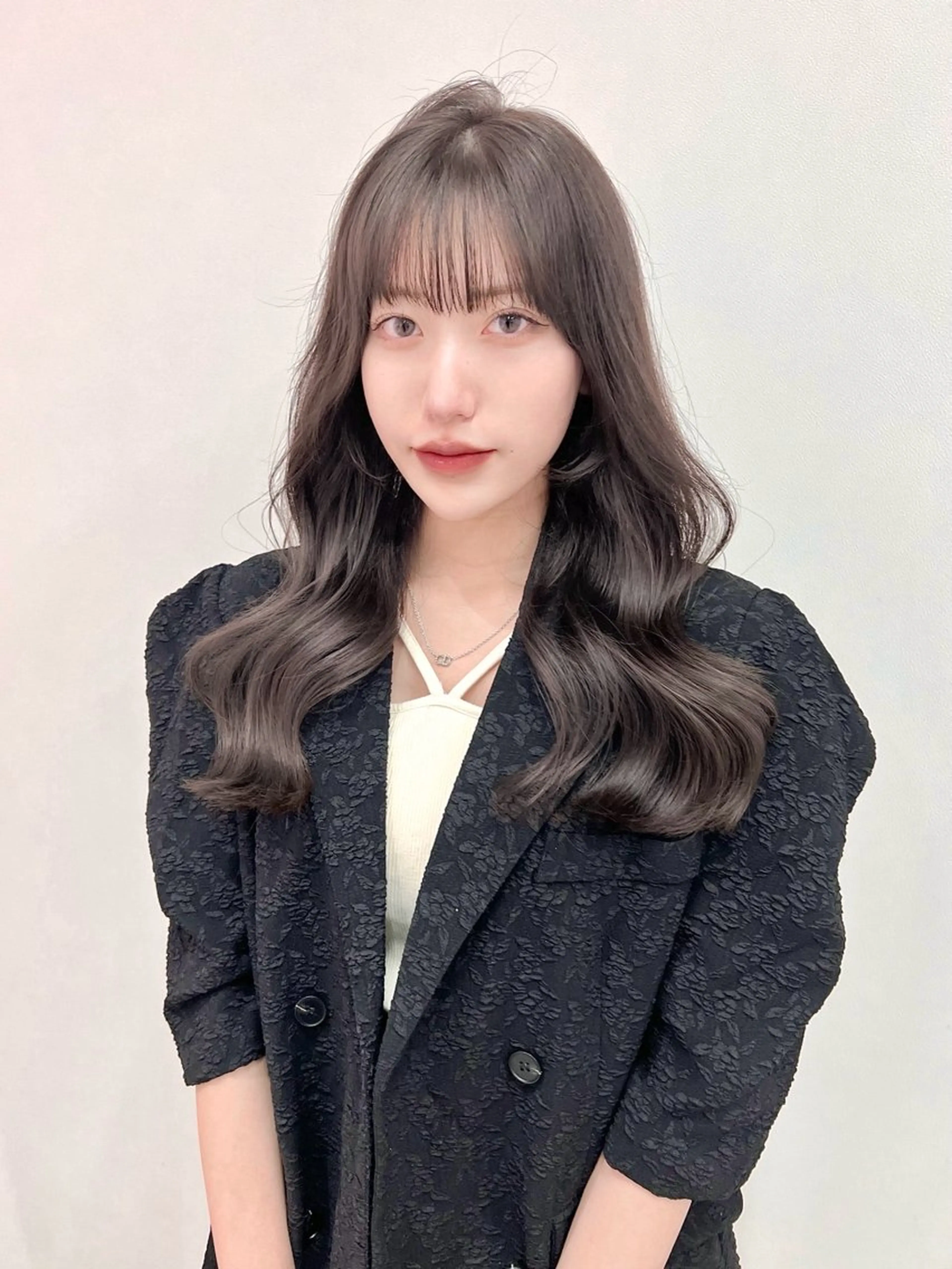 ロング 韓国/縮毛矯正/ カンタのヘアスタイル