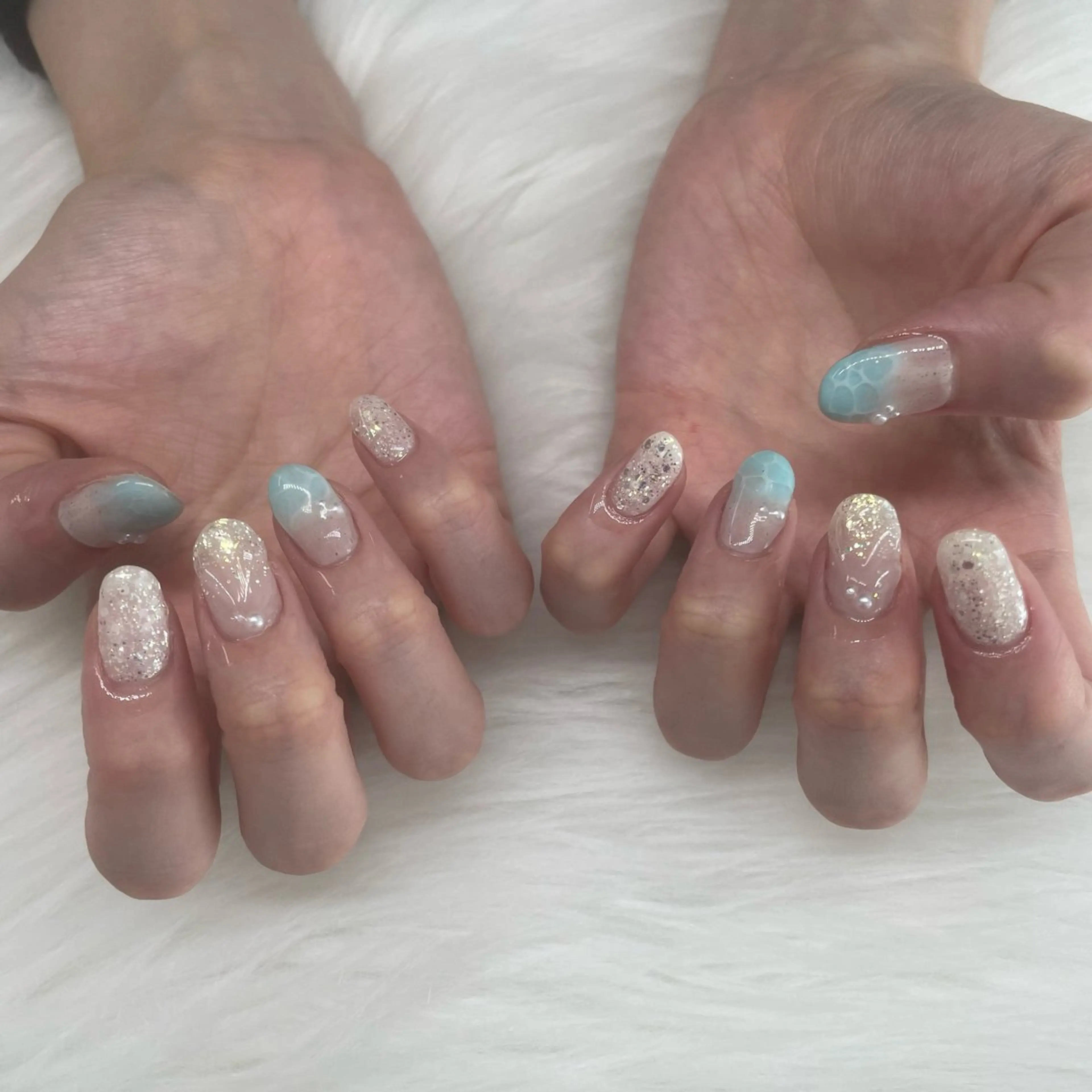 ネイル ハンドネイル 💖𝓜𝓲𝓸 /3月予約受付中💖のネイルデザイン