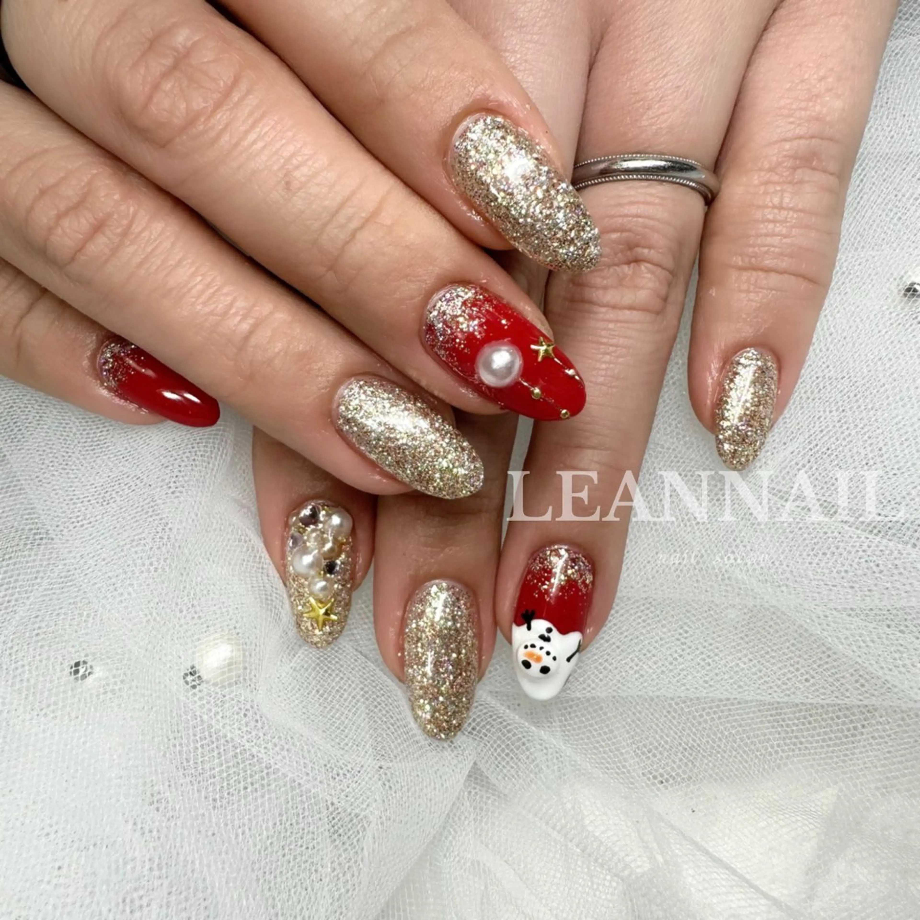 ネイル ハンドネイル Lean Nail ayuのネイルデザイン