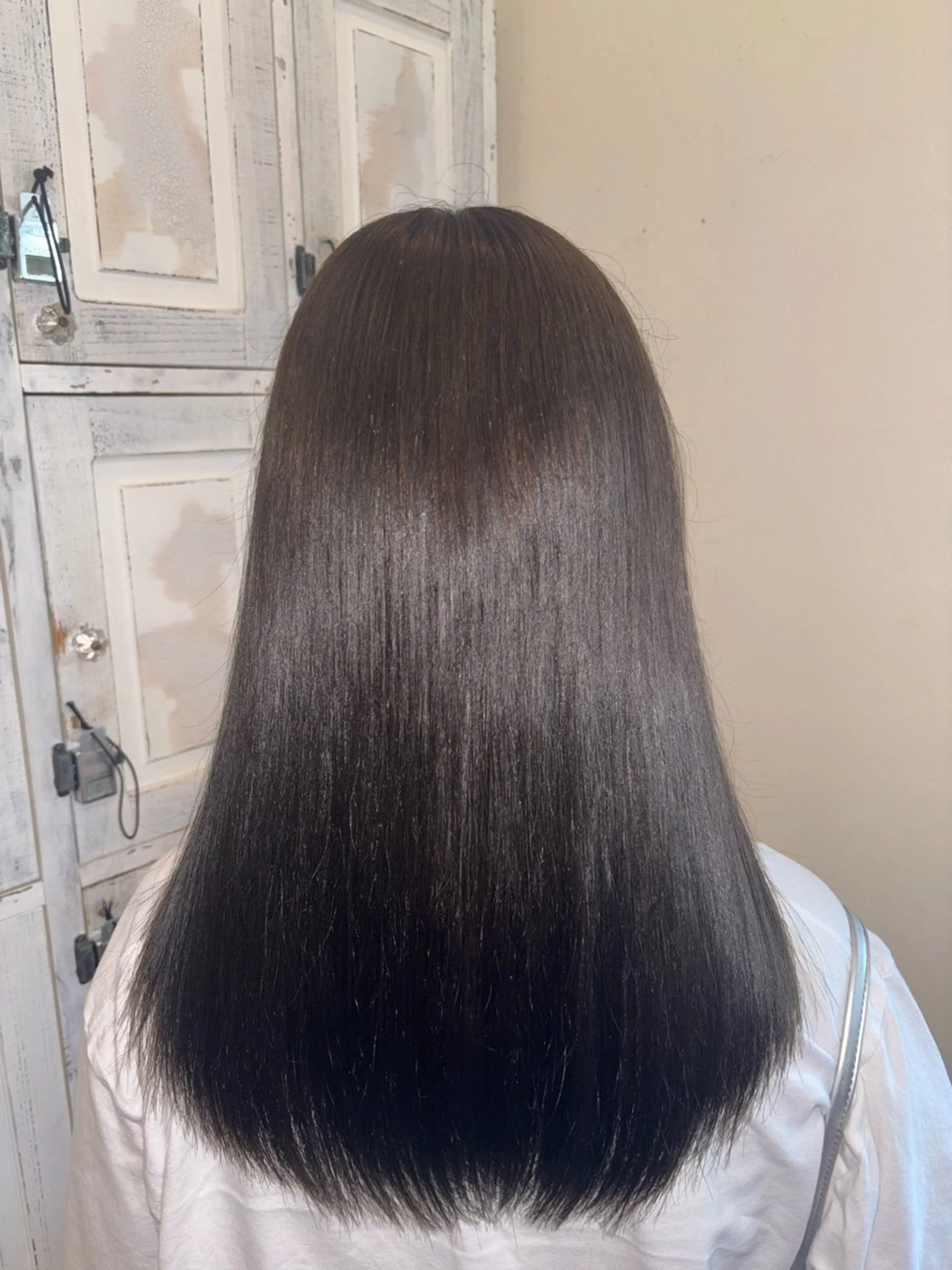 ロング カラー オリーブカラー モデル募集中🐰 豊橋/金城未帆🌙のヘアスタイル