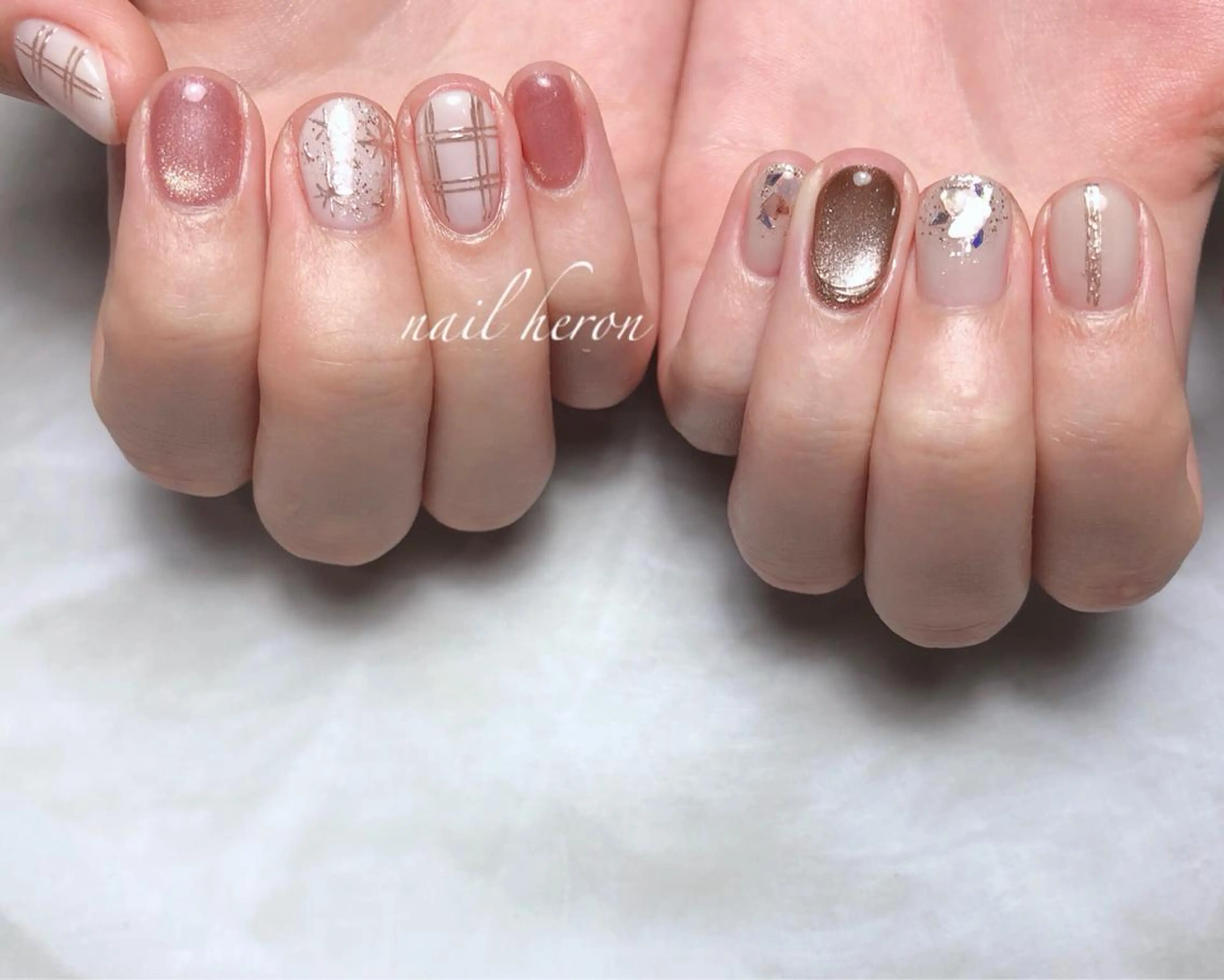 ネイル saki_ nail heronのネイルデザイン