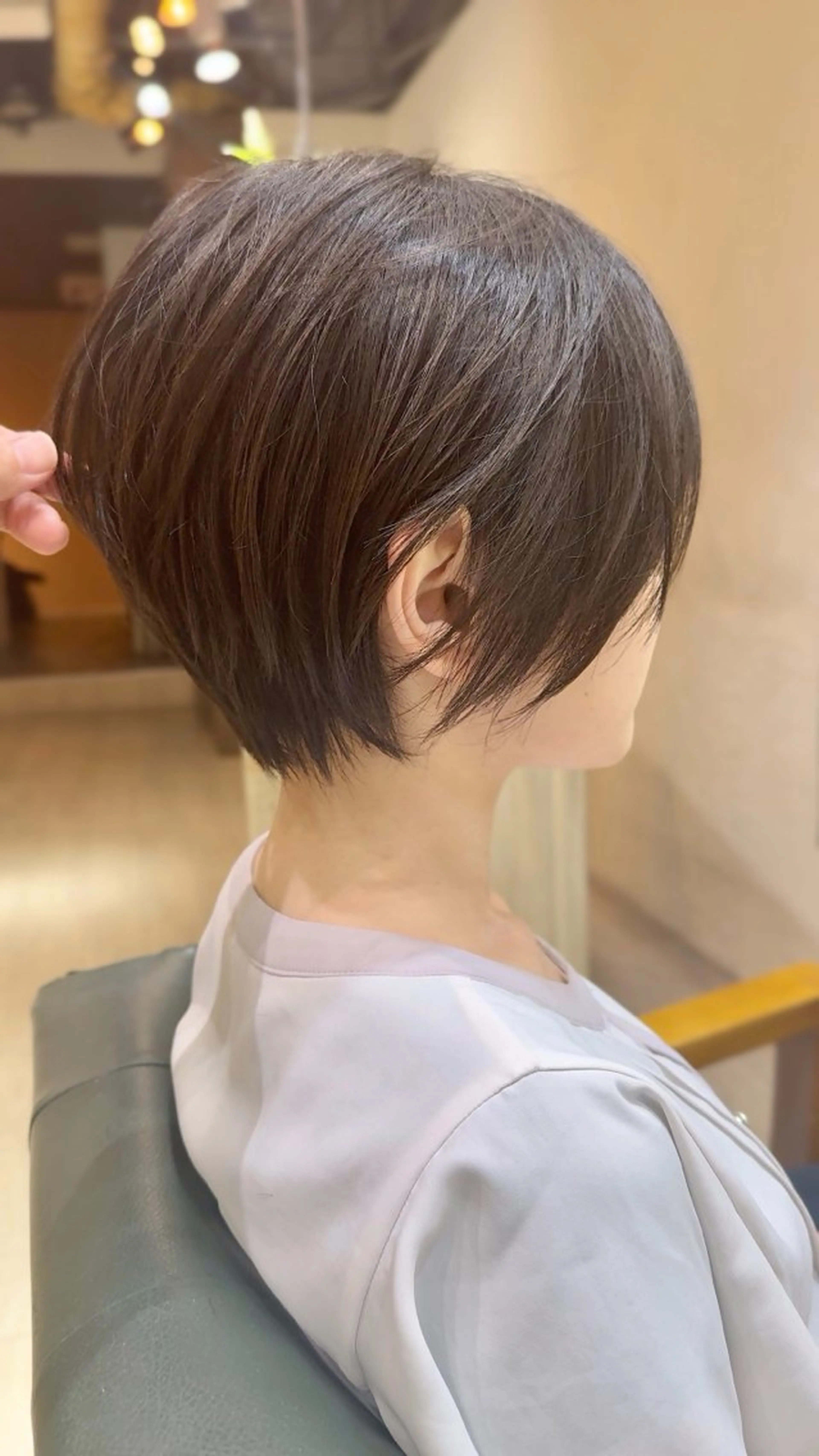 ショート 丸みショート ショートヘア 坂 直樹のヘアスタイル