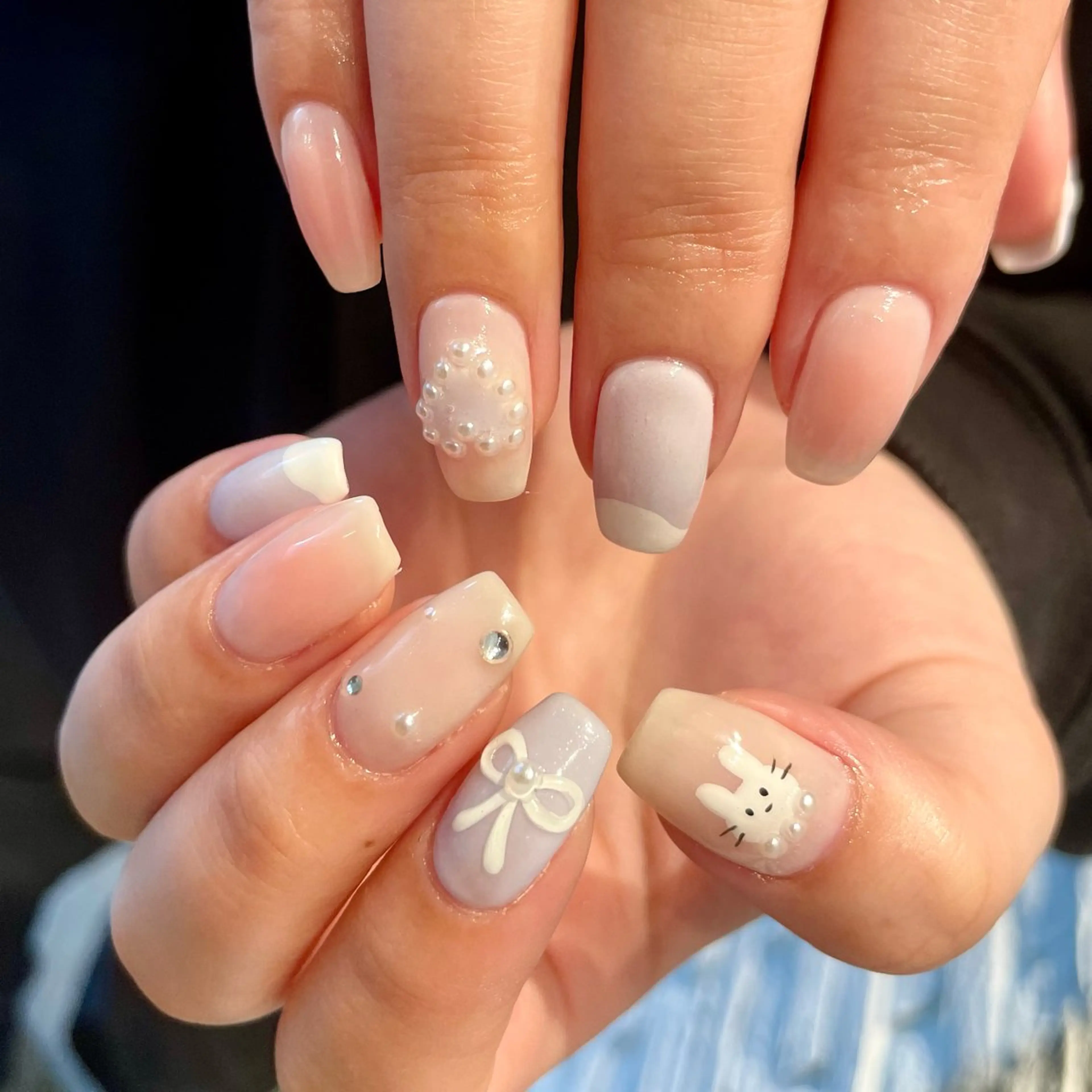 ミディアム m kaori𓃟のネイルデザイン