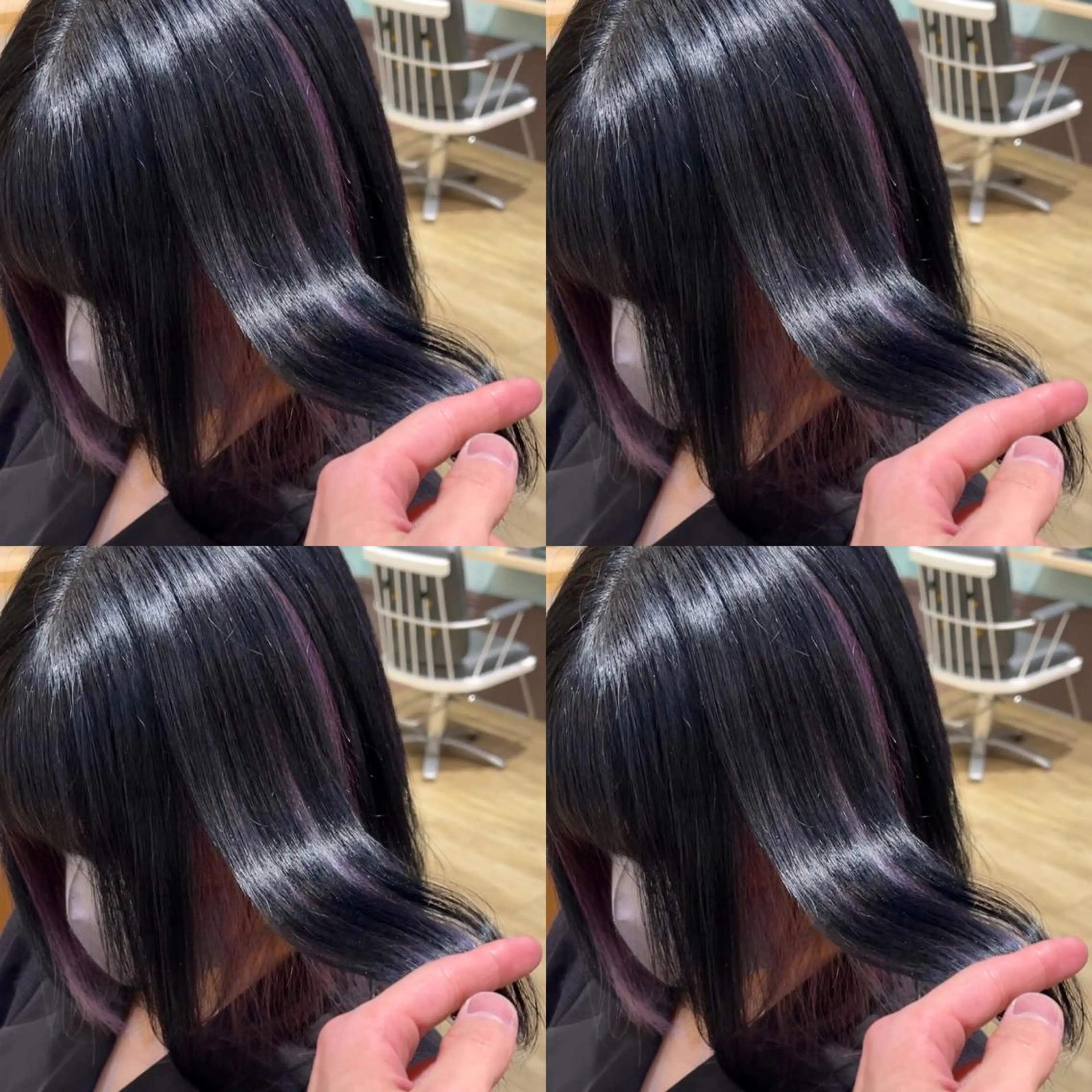 ミディアム カラー カット ヘアカラー トリートメント ヘッドスパ 大人可愛い透明感🌟 小顔・韓国髪🌟野中のヘアスタイル