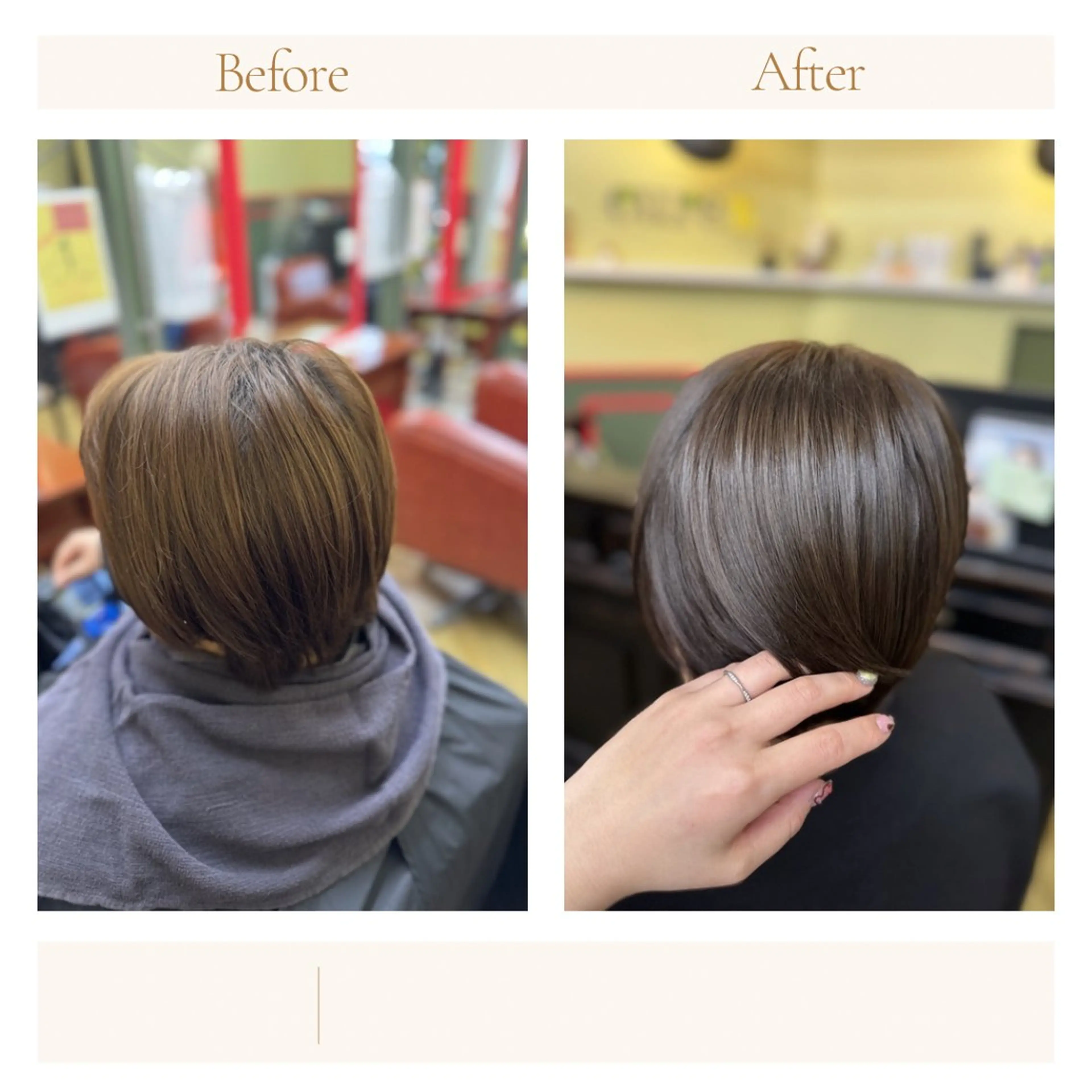 ショート カラー 米倉 麻衣のヘアスタイル