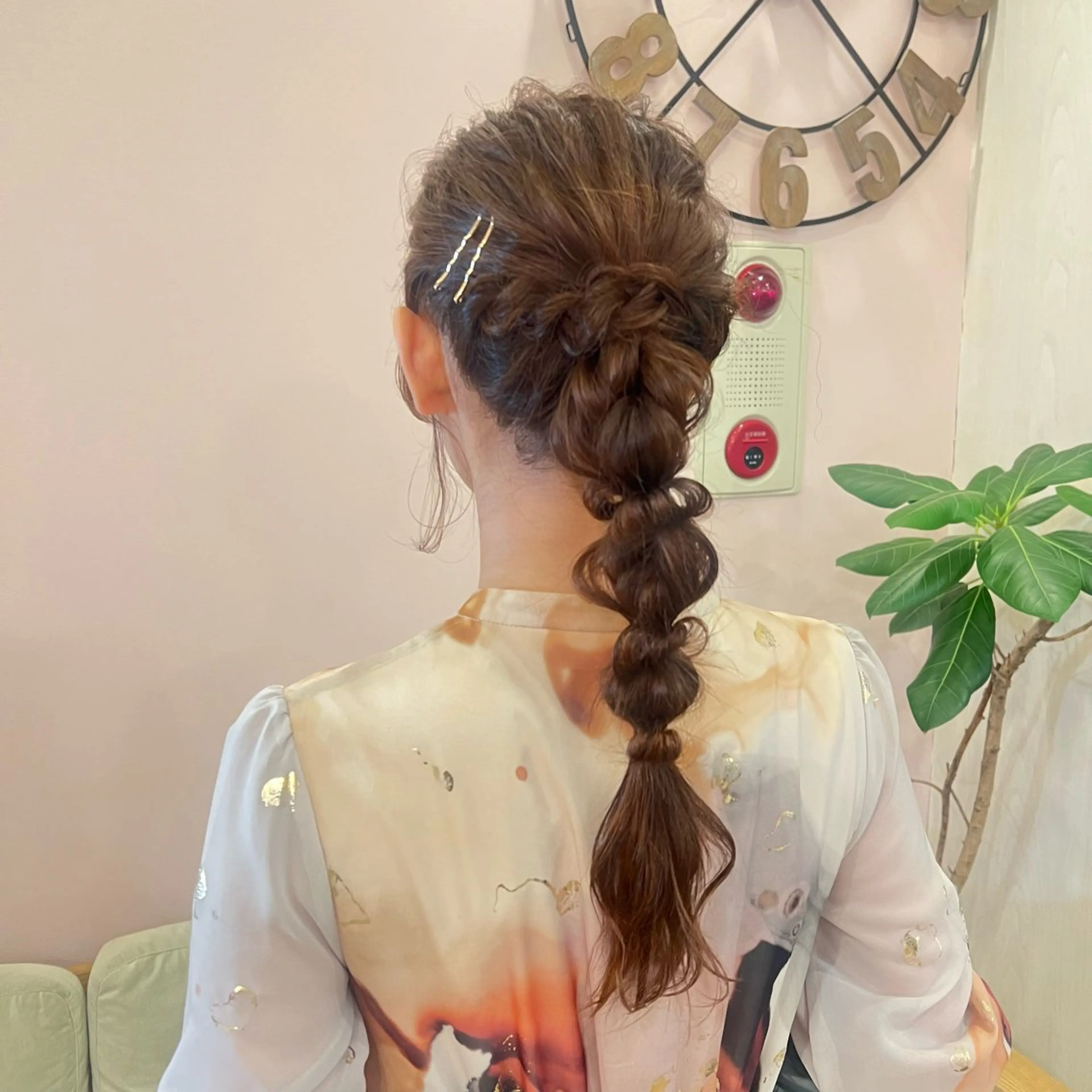 ヘアアレンジ ヘアセット 髪質改善縮毛５０％ OFF/吉田 響歌♡のヘアスタイル