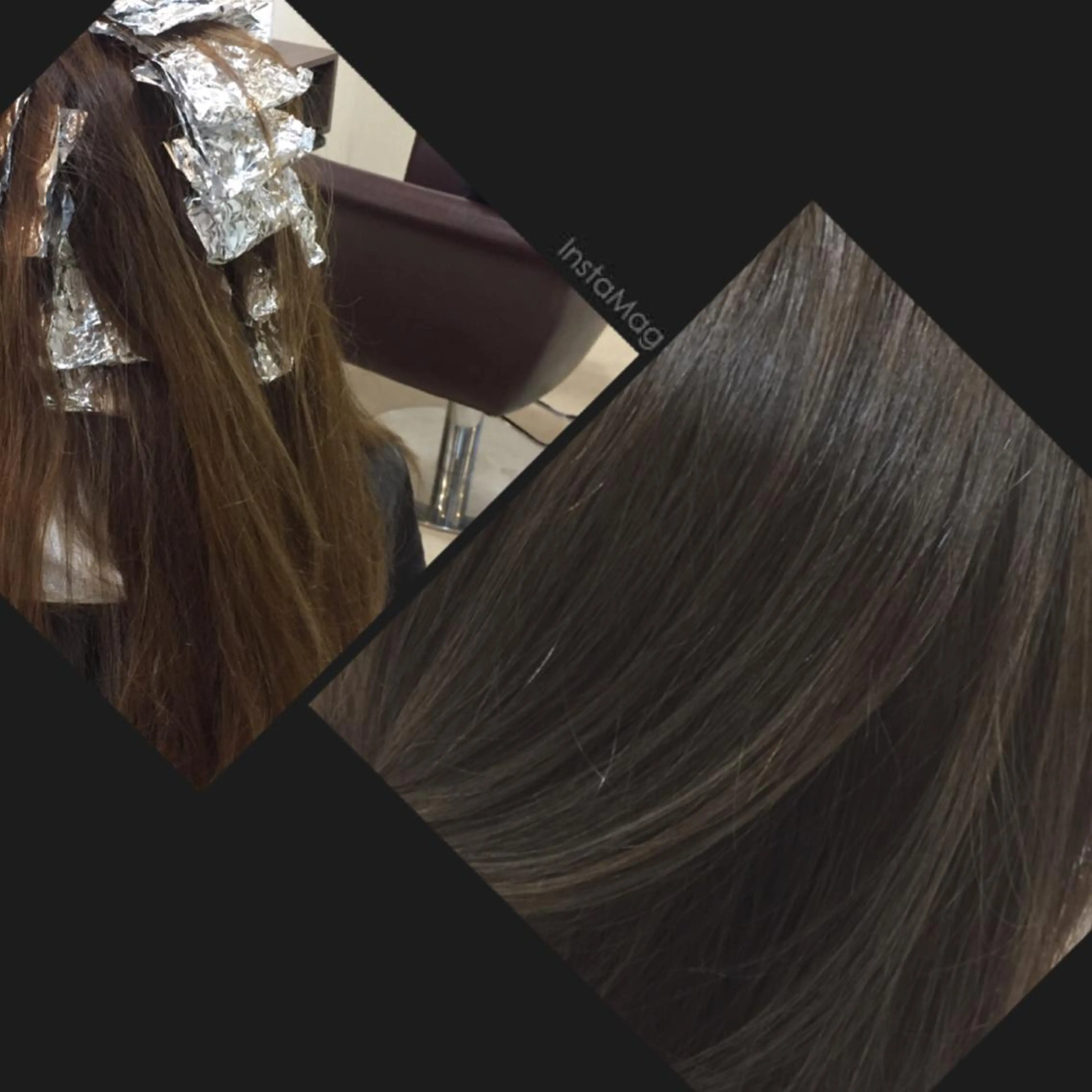 カラー デザインカラー ハイライトカラー トリートメント 西藤 葵のマツエク・マツパデザイン