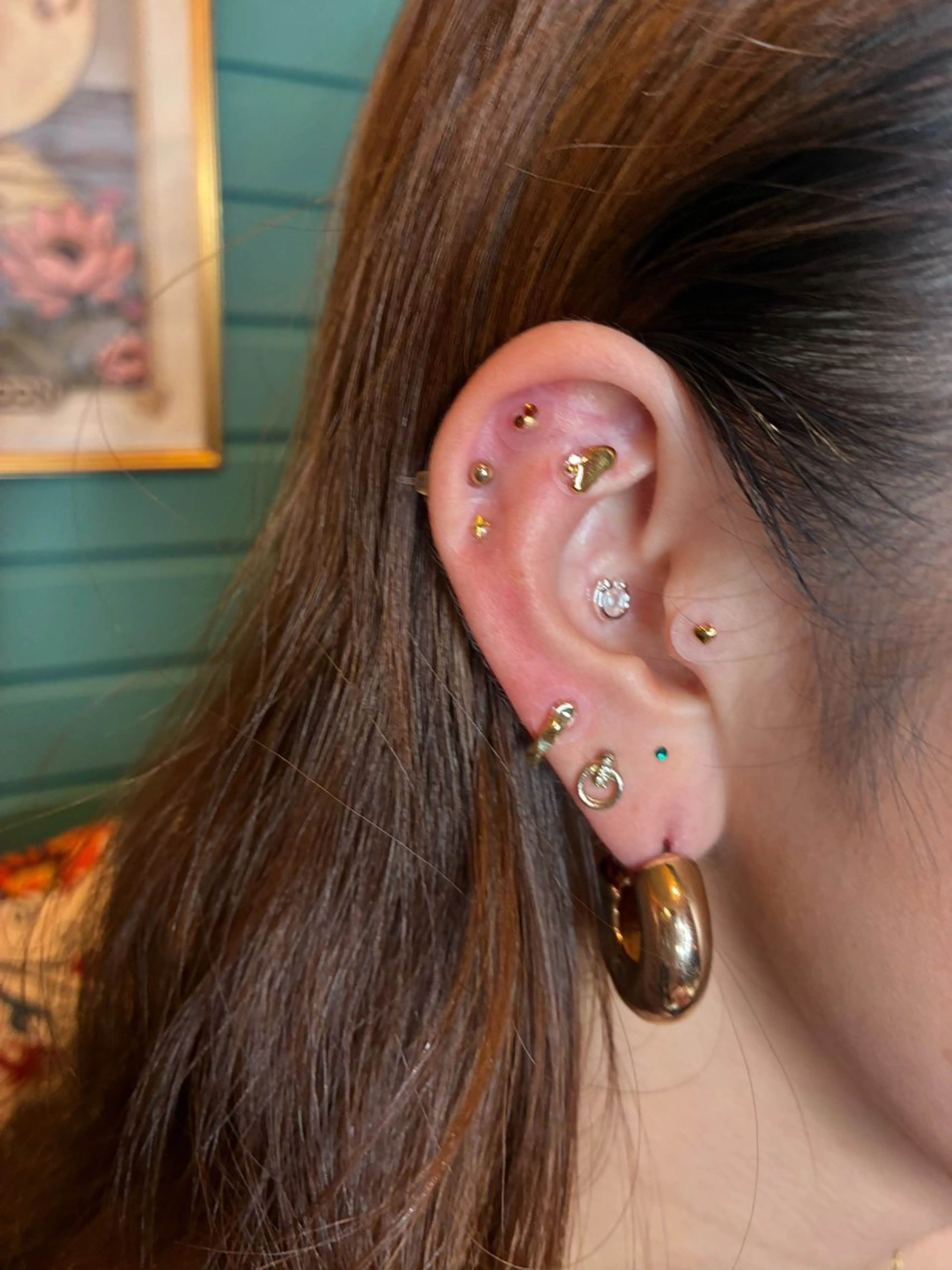 耳ツボジュエリー💎つけ放題🌸1粒200円〜の写真