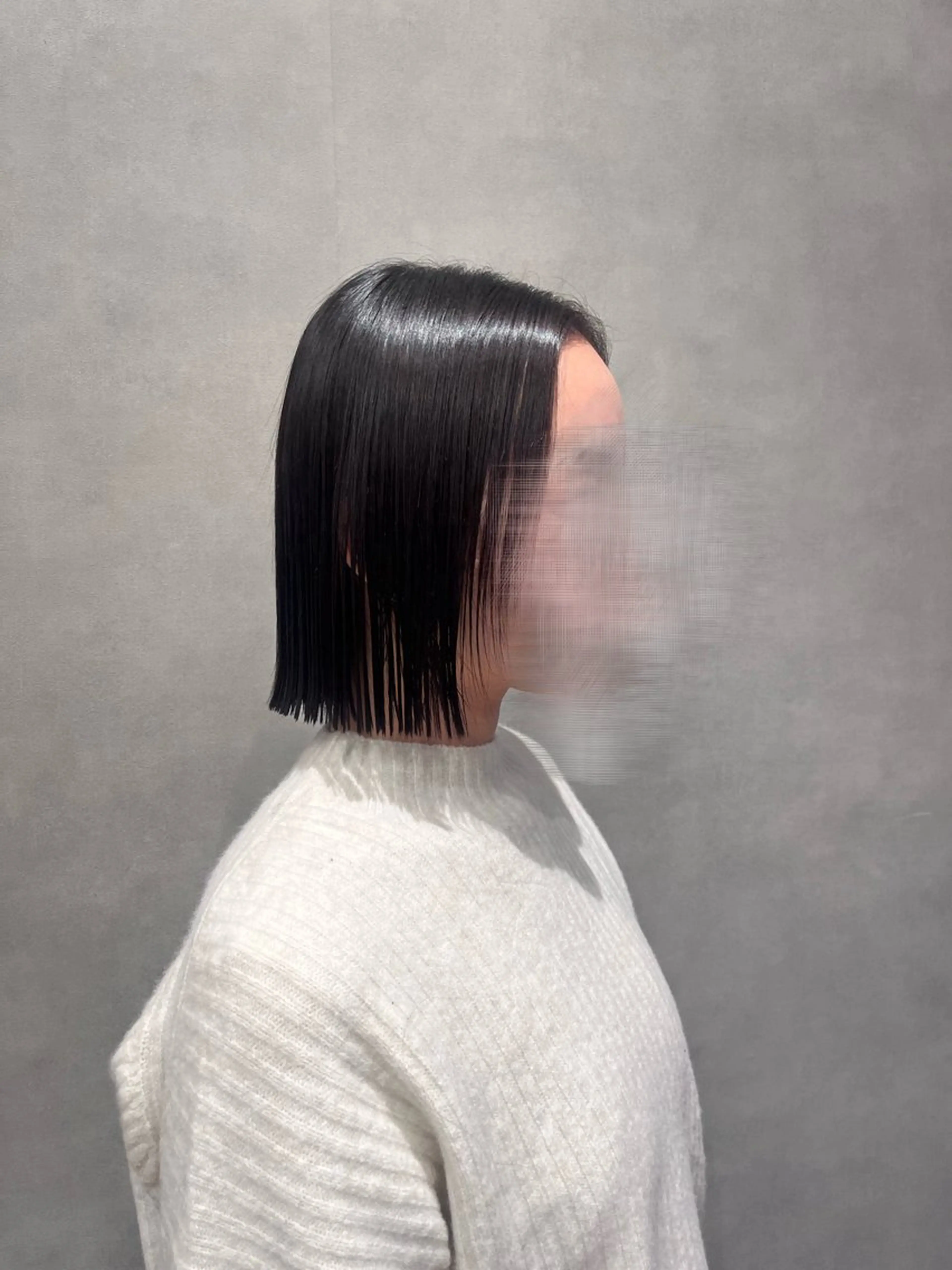 ショート 切りっぱなしボブ ボブ 木村 真奈のヘアスタイル