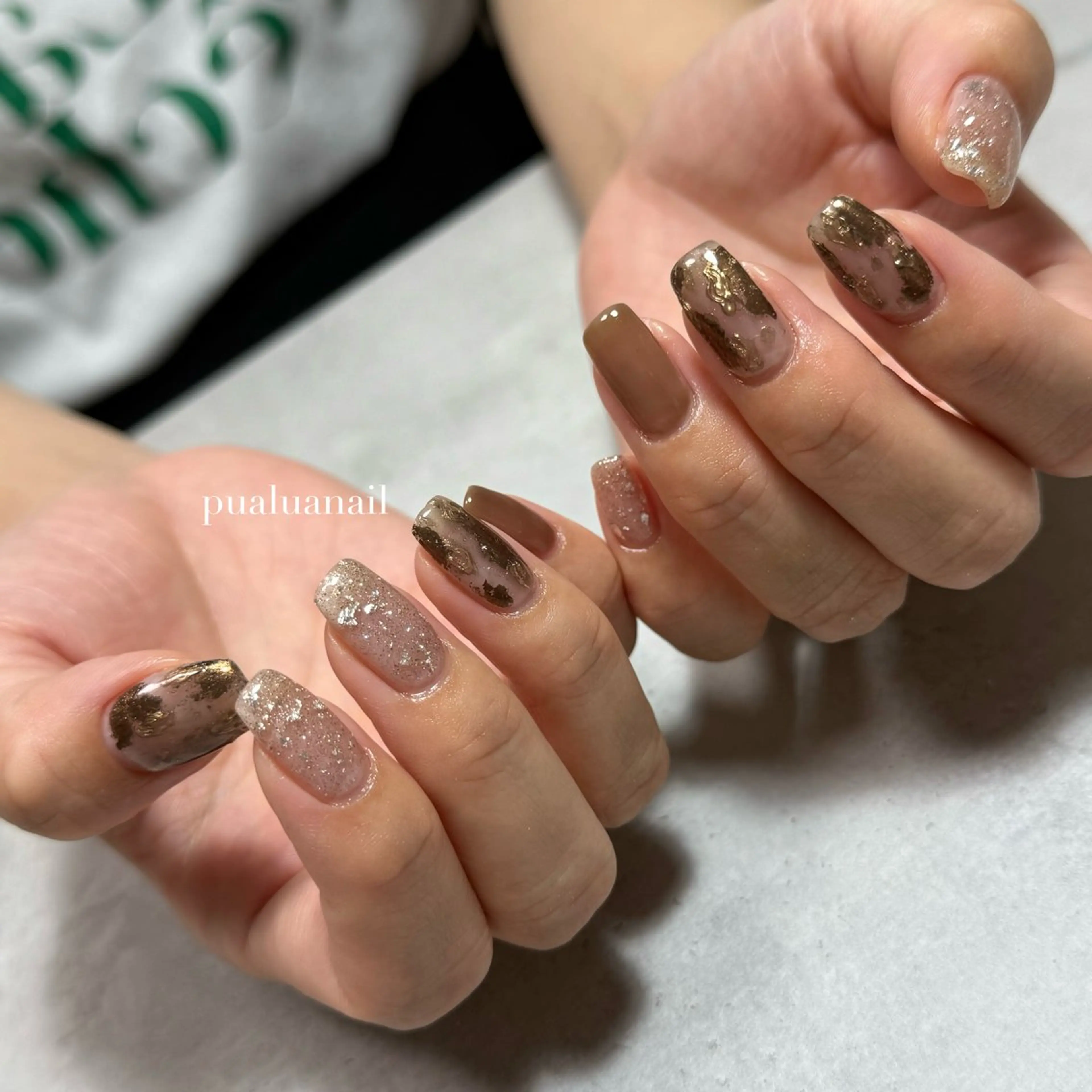 ネイル ハンドネイル pualua miharuのネイルデザイン