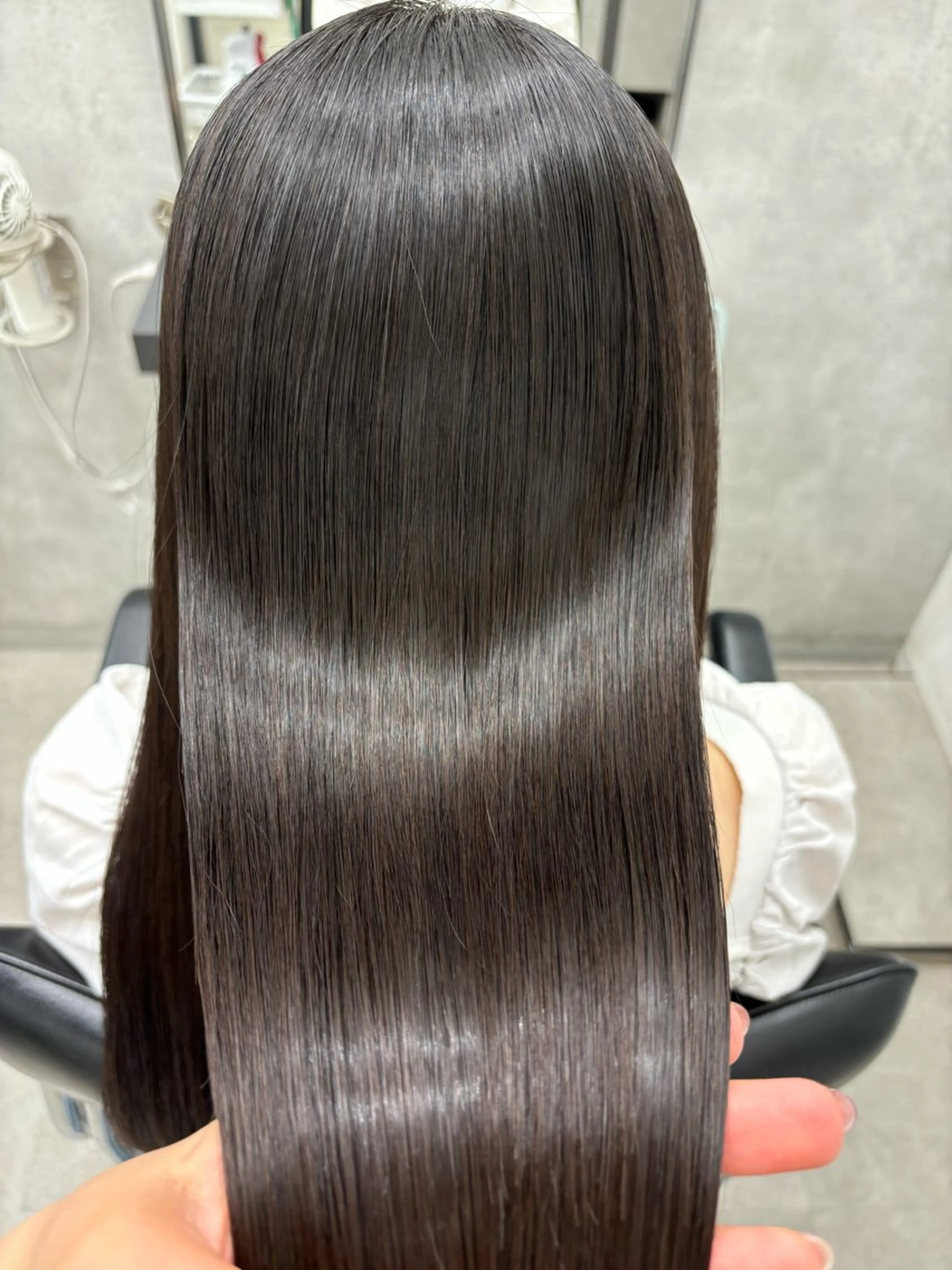 ロング カラー 髪質改善 縮毛矯正 トリートメント すぐ巻ける縮毛矯正 🍀勝倉　麗のヘアスタイル