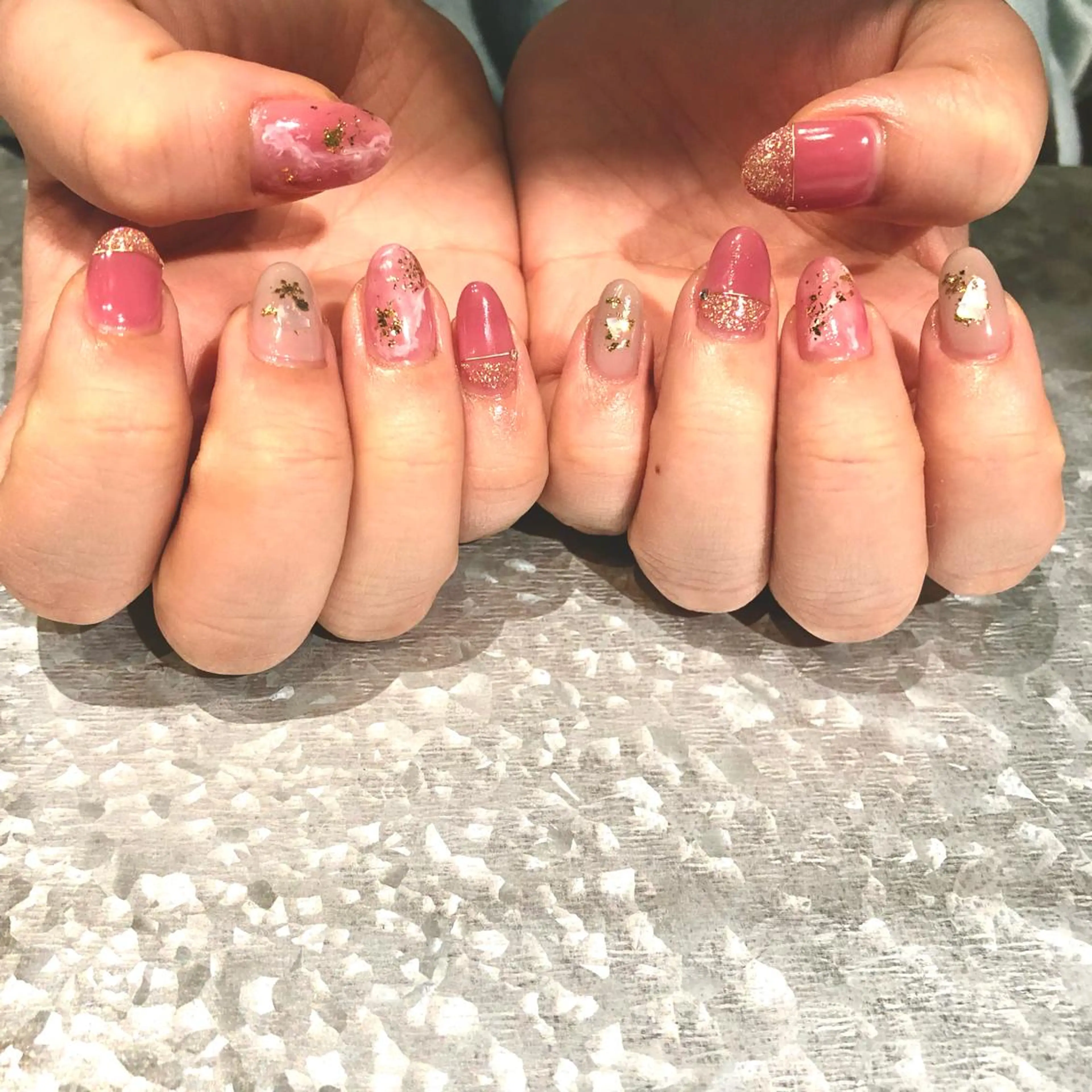 ネイル ニュアンスネイル TRAM-nail moriizumiのネイルデザイン