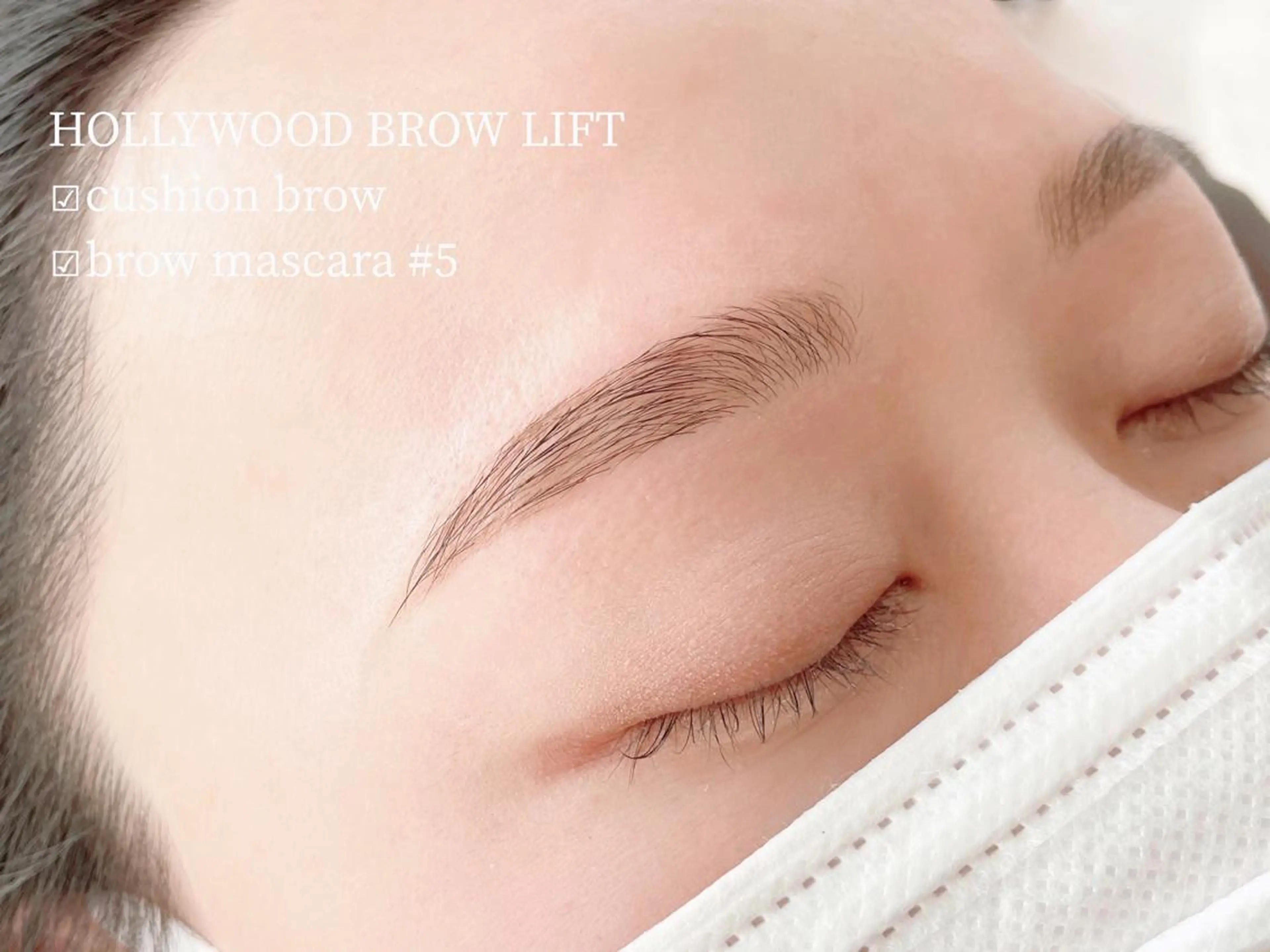 アイブロウ ハリウッドブロウリフト CANVAS beauty salon所属・CANVAS YUUKAの眉毛・アイブロウイメージ