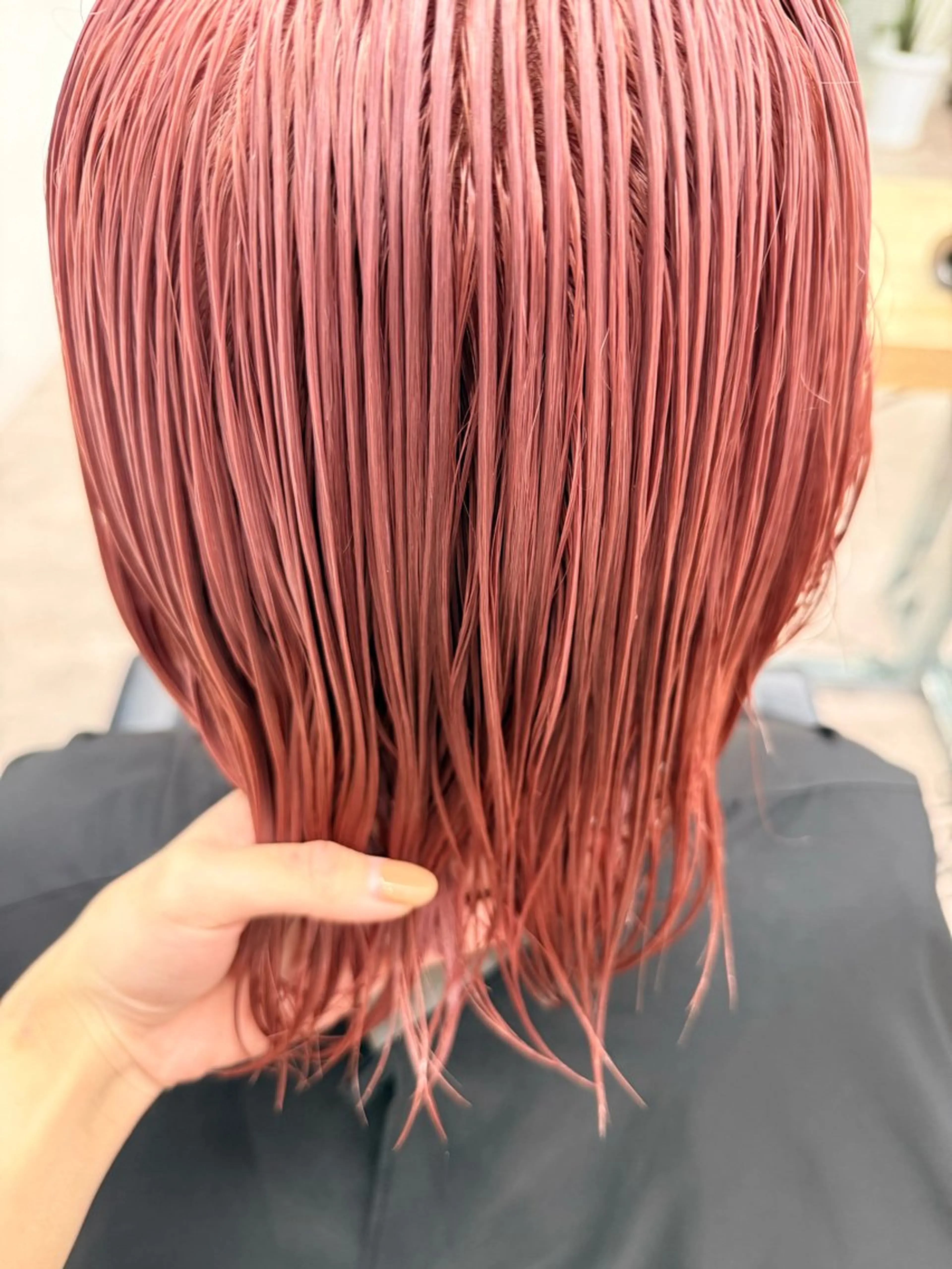 ショート カラー ピンクカラー ヘアカラー ブリーチモデル yumekaのヘアスタイル