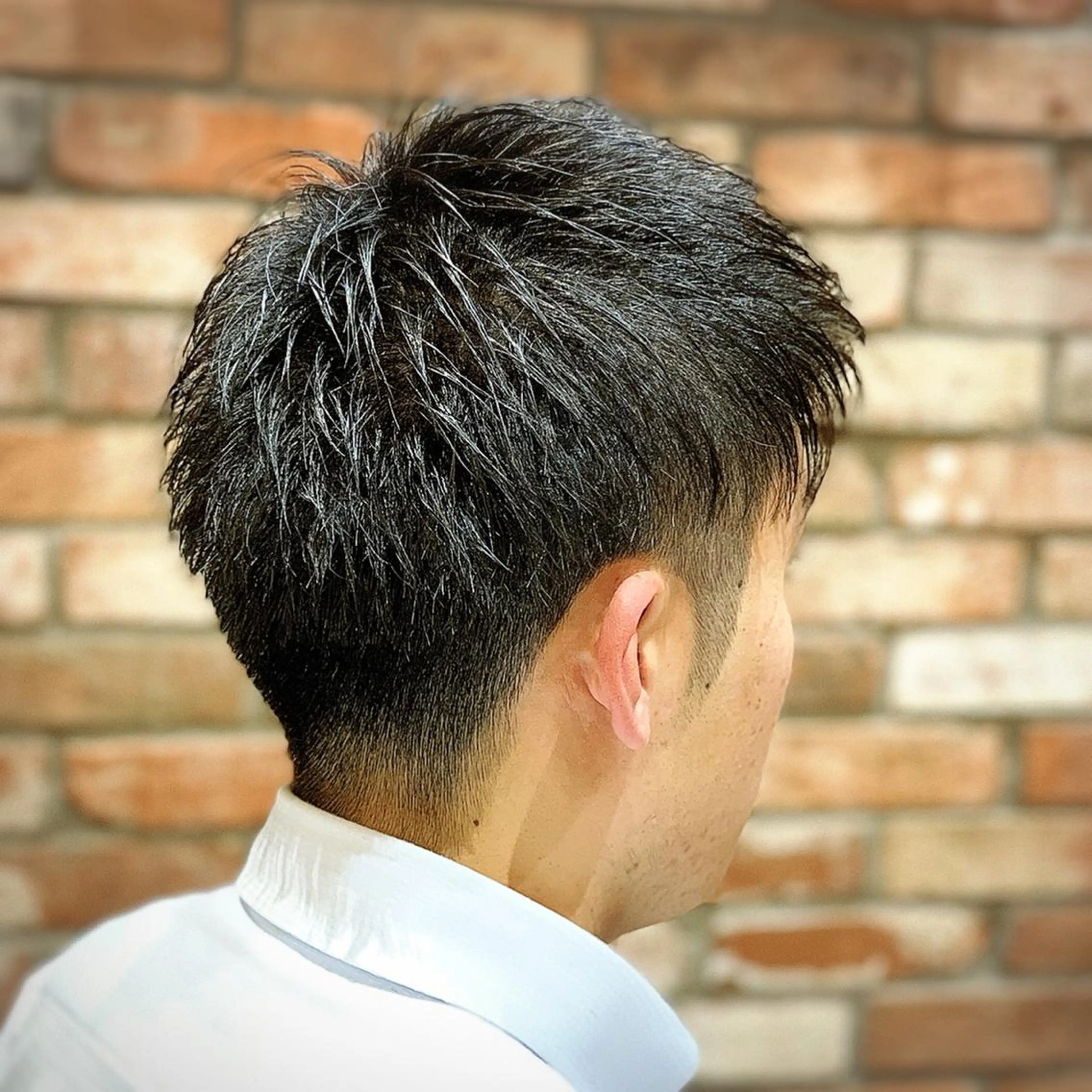 ショート メンズ 田中 千恩のヘアスタイル