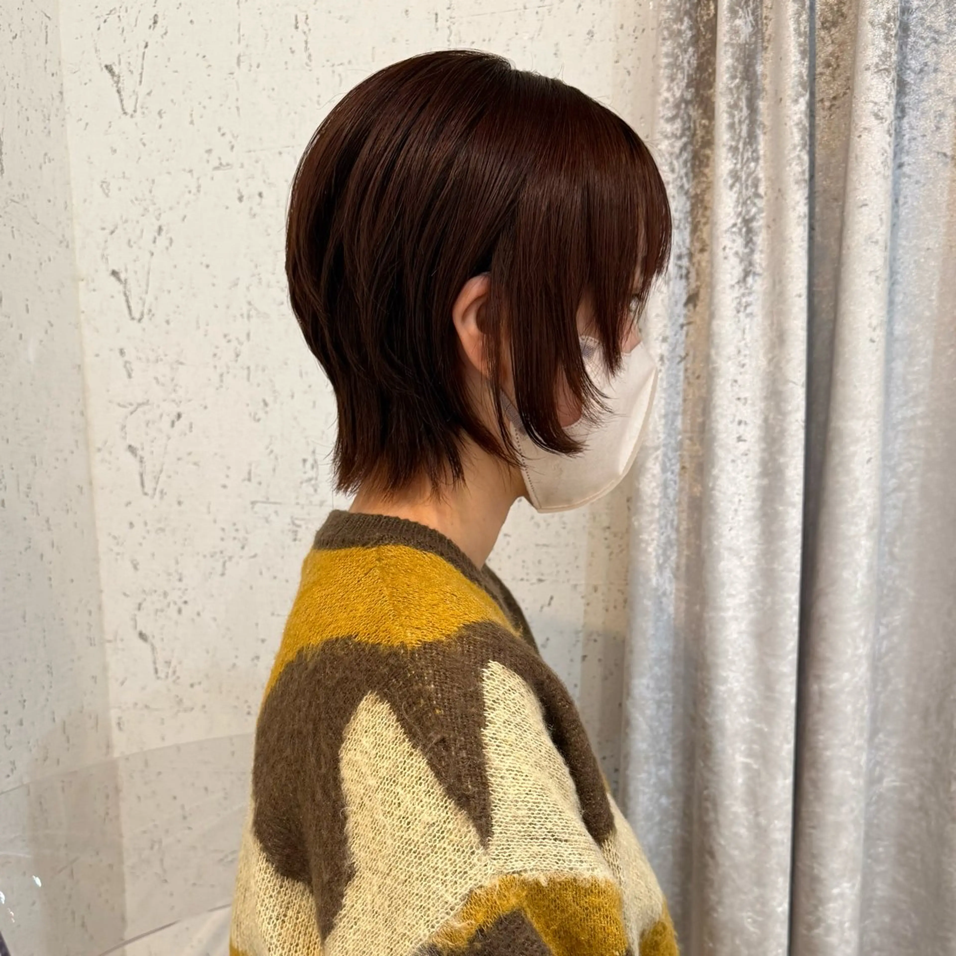 ミディアム カラー 似合わせカット カット ヘアカラー トリートメント mai / linoah˚✧のヘアスタイル