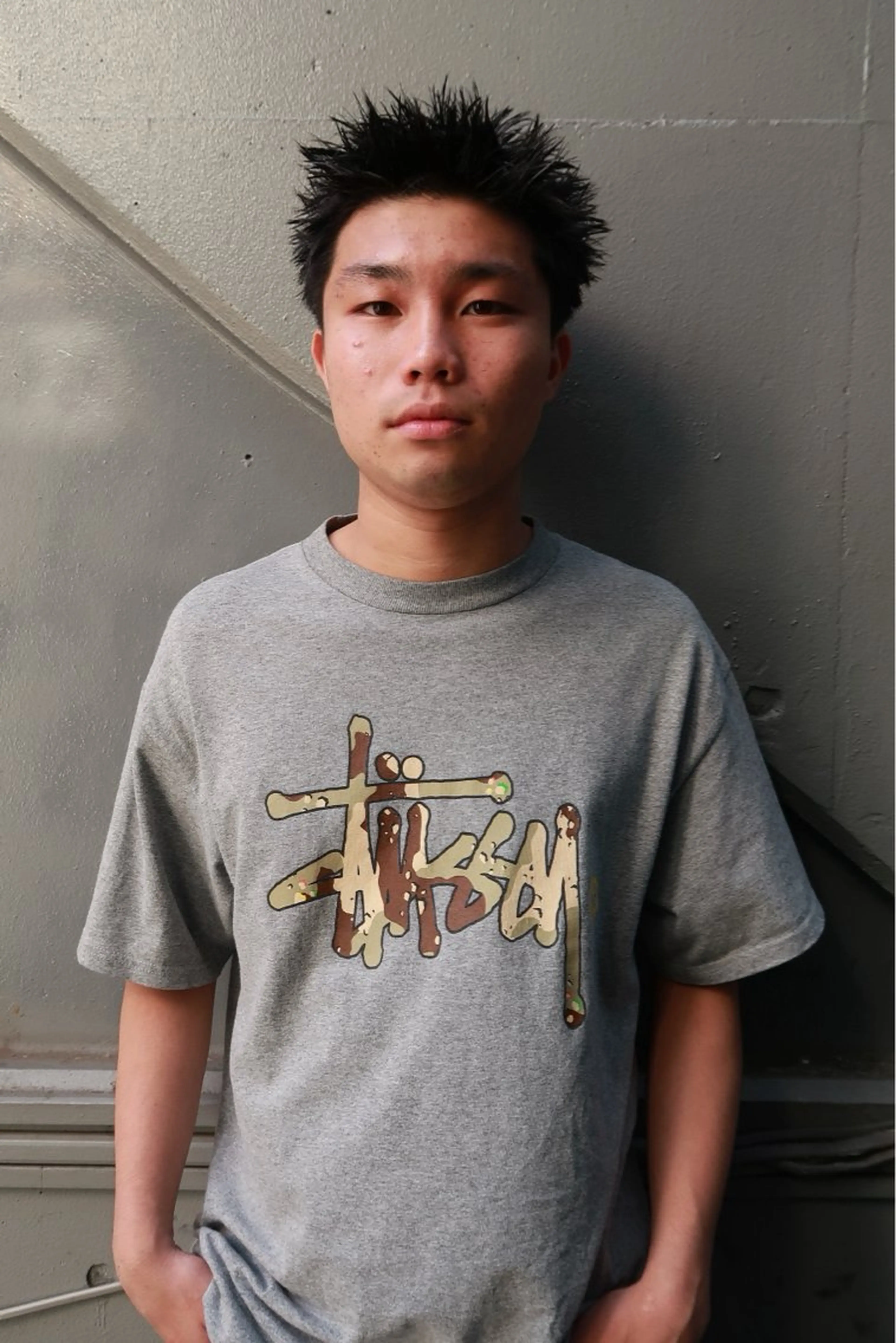 ショート カラー メンズ Rei/ 縮毛矯正/ ハイライトカラー募集のヘアスタイル