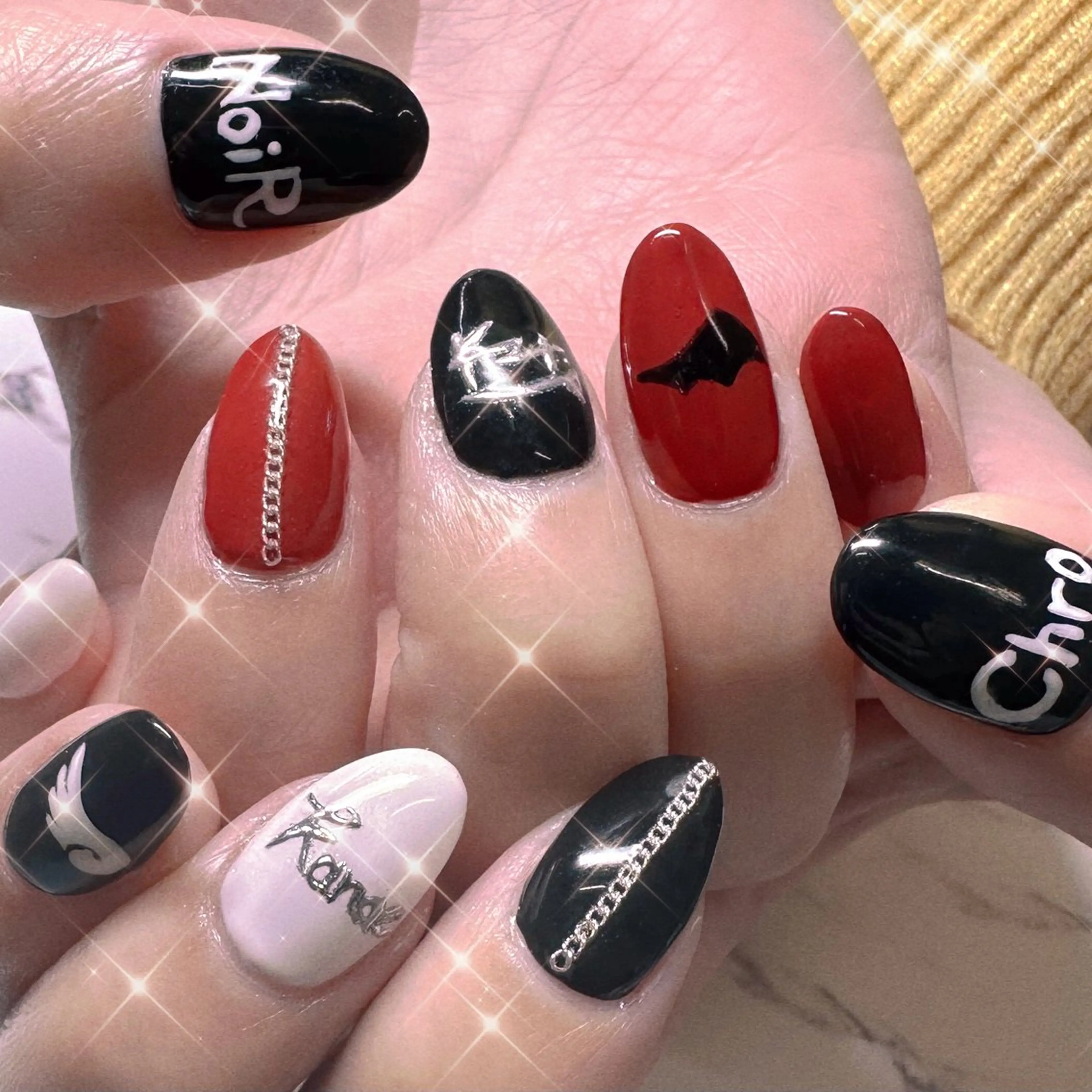 ネイル ハンドネイル I_p4ce所属・I_p4ce 🍊あい🍊のネイルデザイン