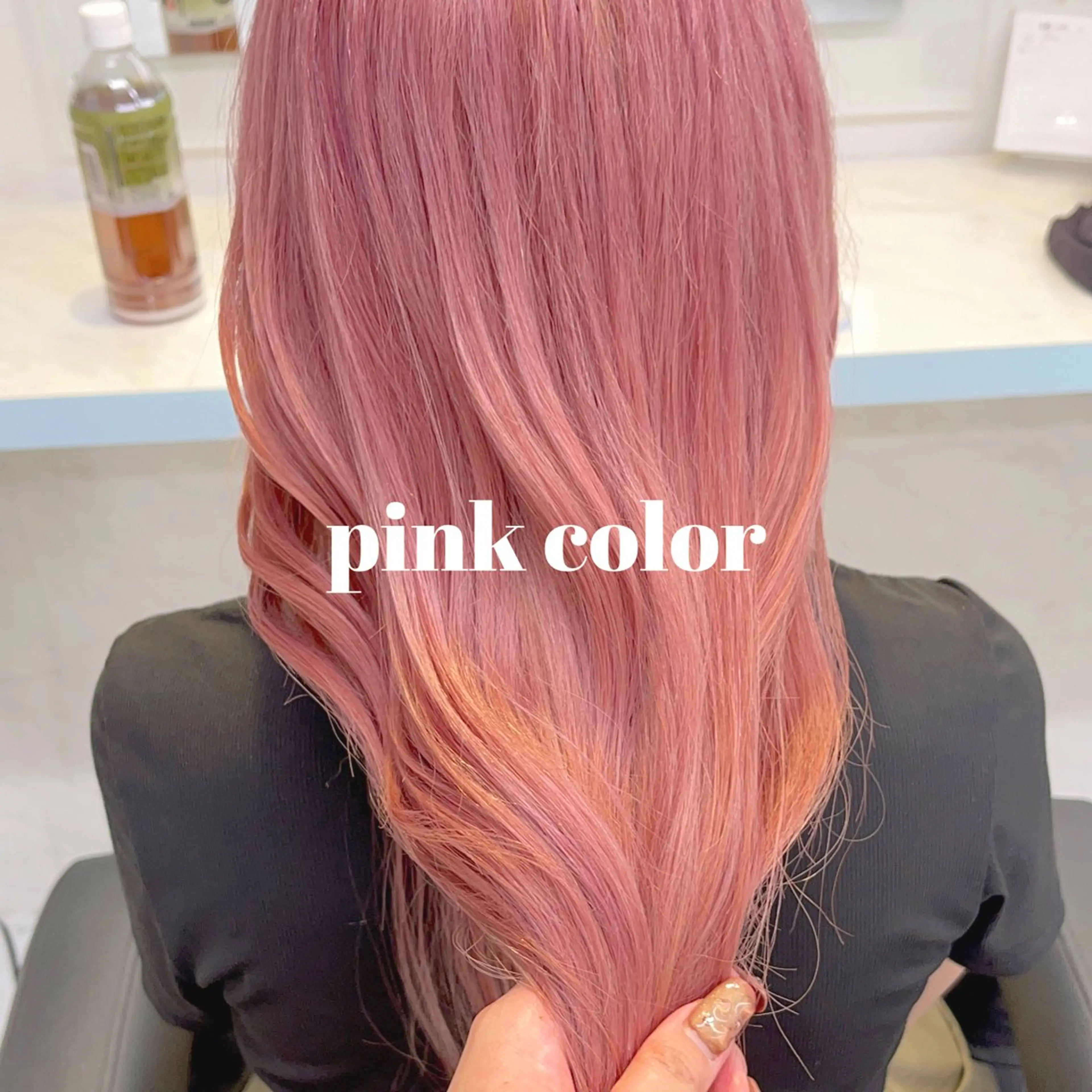 セミロング カラー ヘアアレンジ 愛されカラー🩷 はるなのヘアスタイル