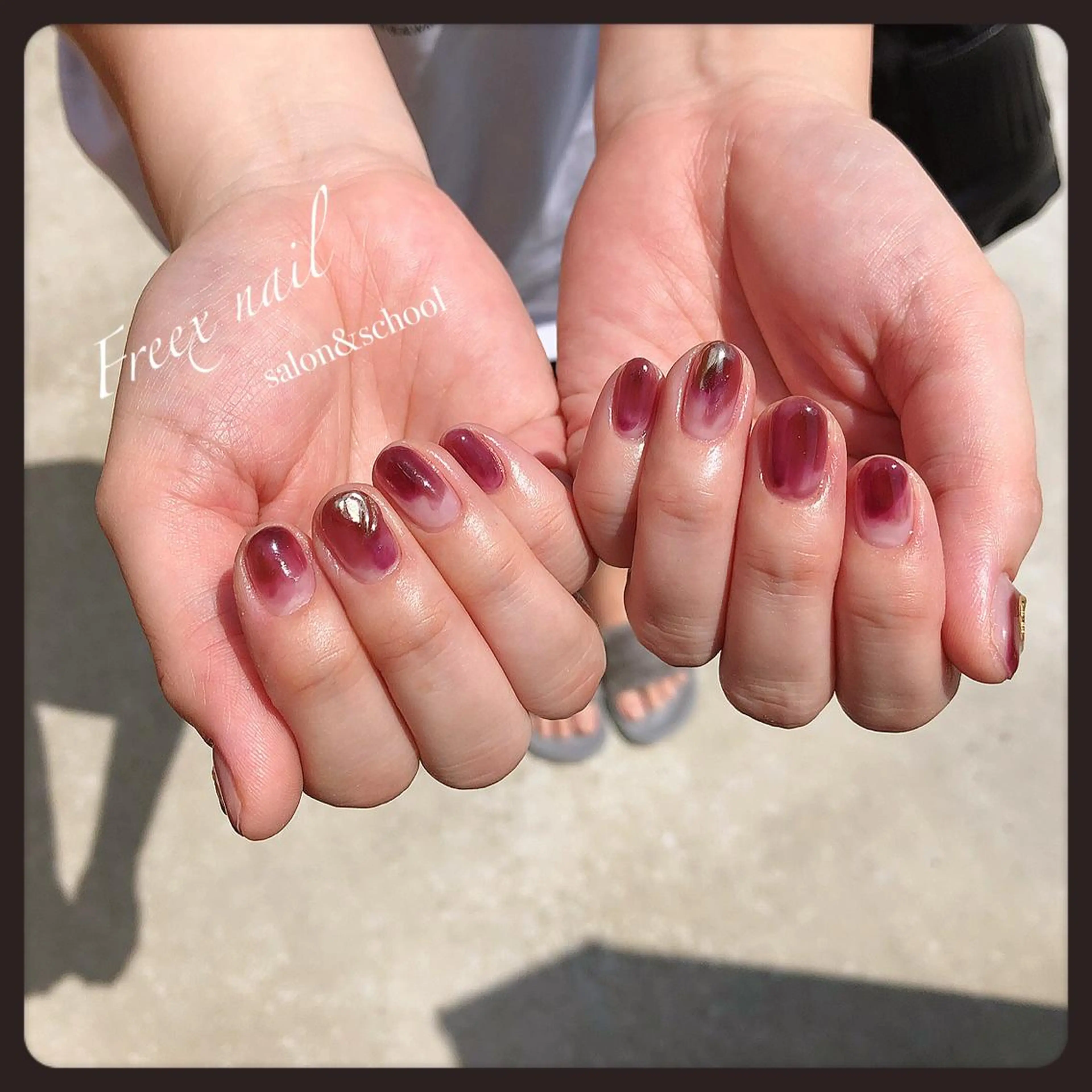 ネイル Freex nail所属・freex nail /ニュアンス/個性派のネイルデザイン