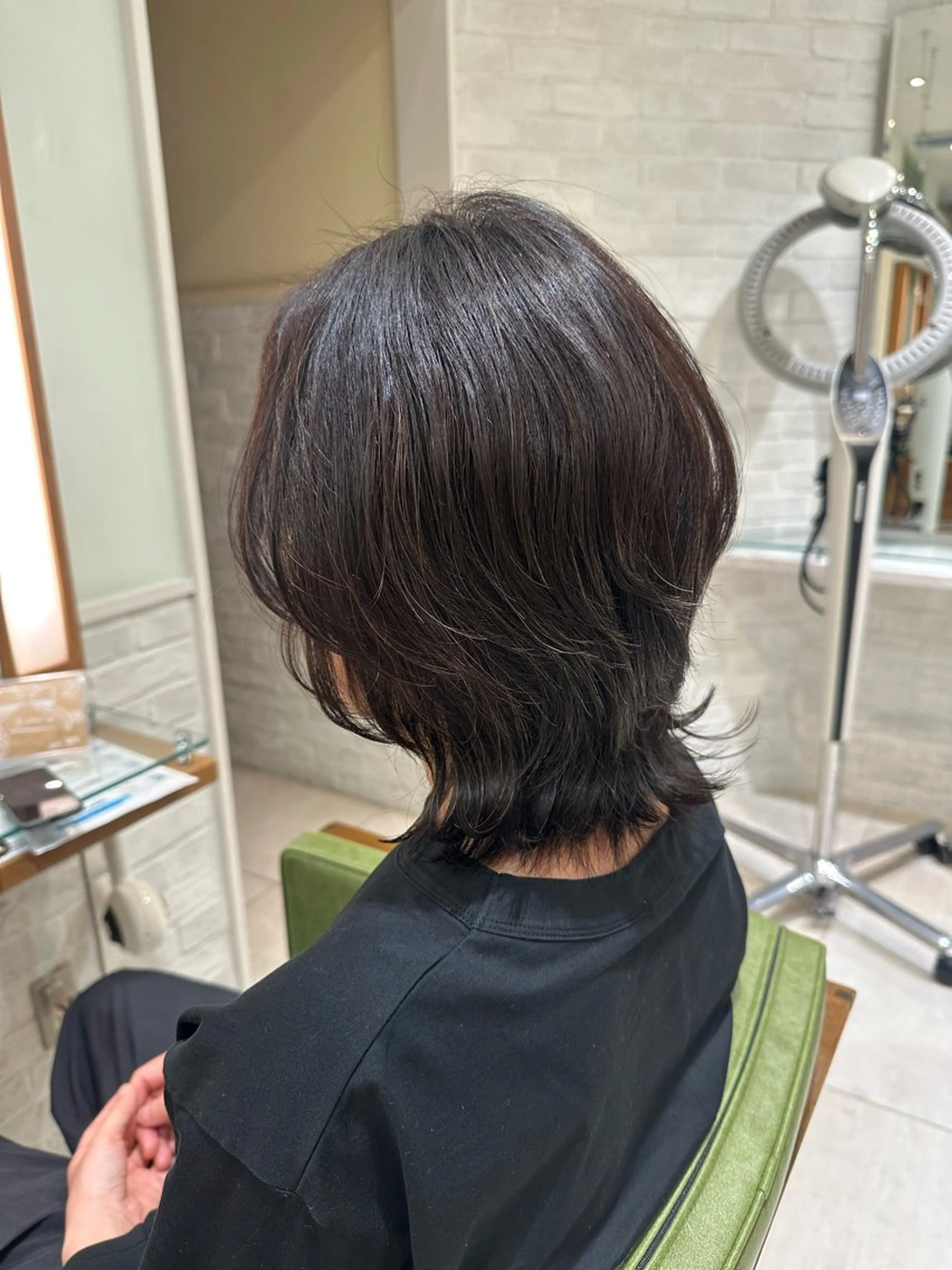 似合わせカット&コテ巻きの写真