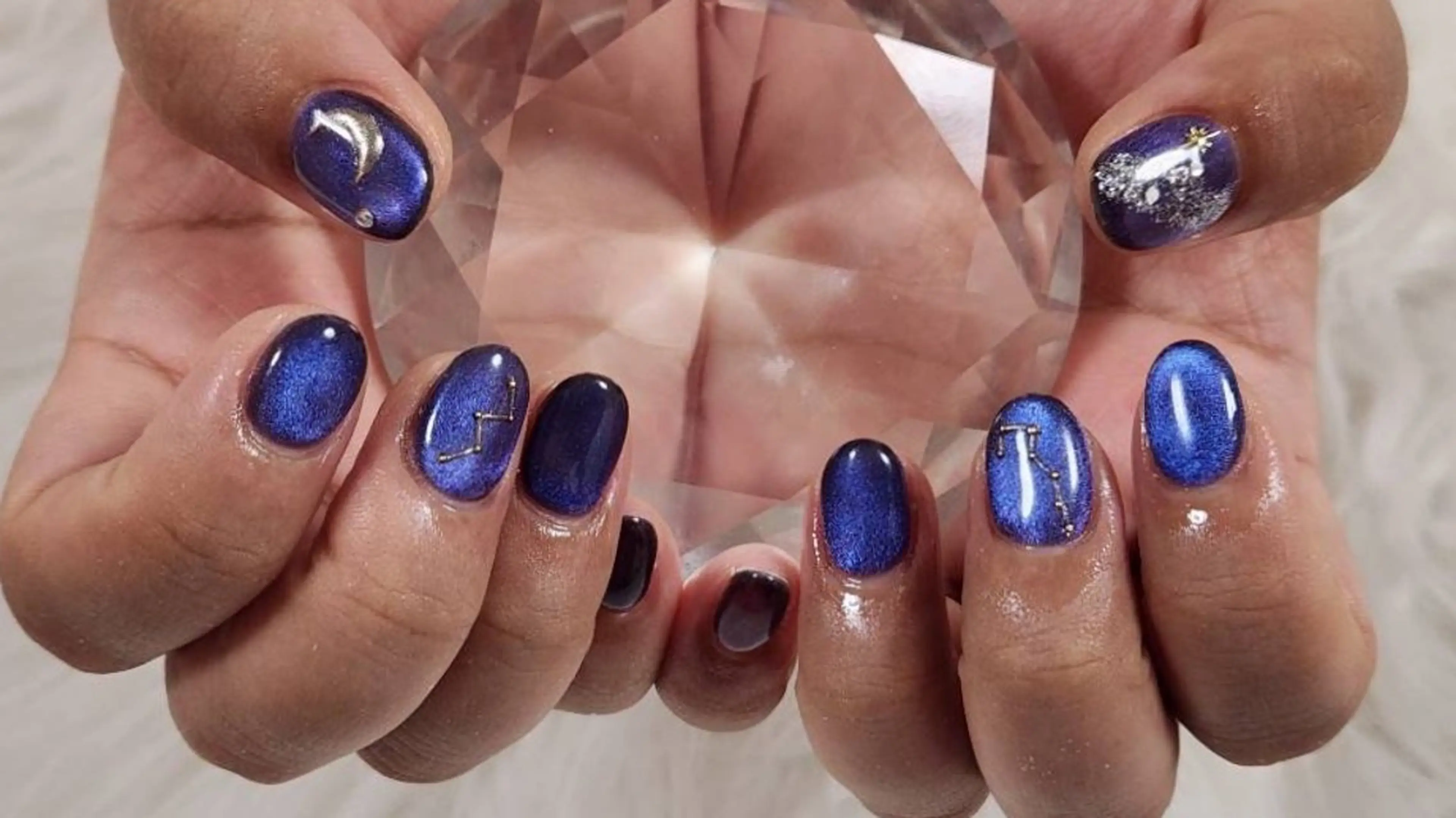 ネイル アートネイル マグネットネイル T's nailのネイルデザイン