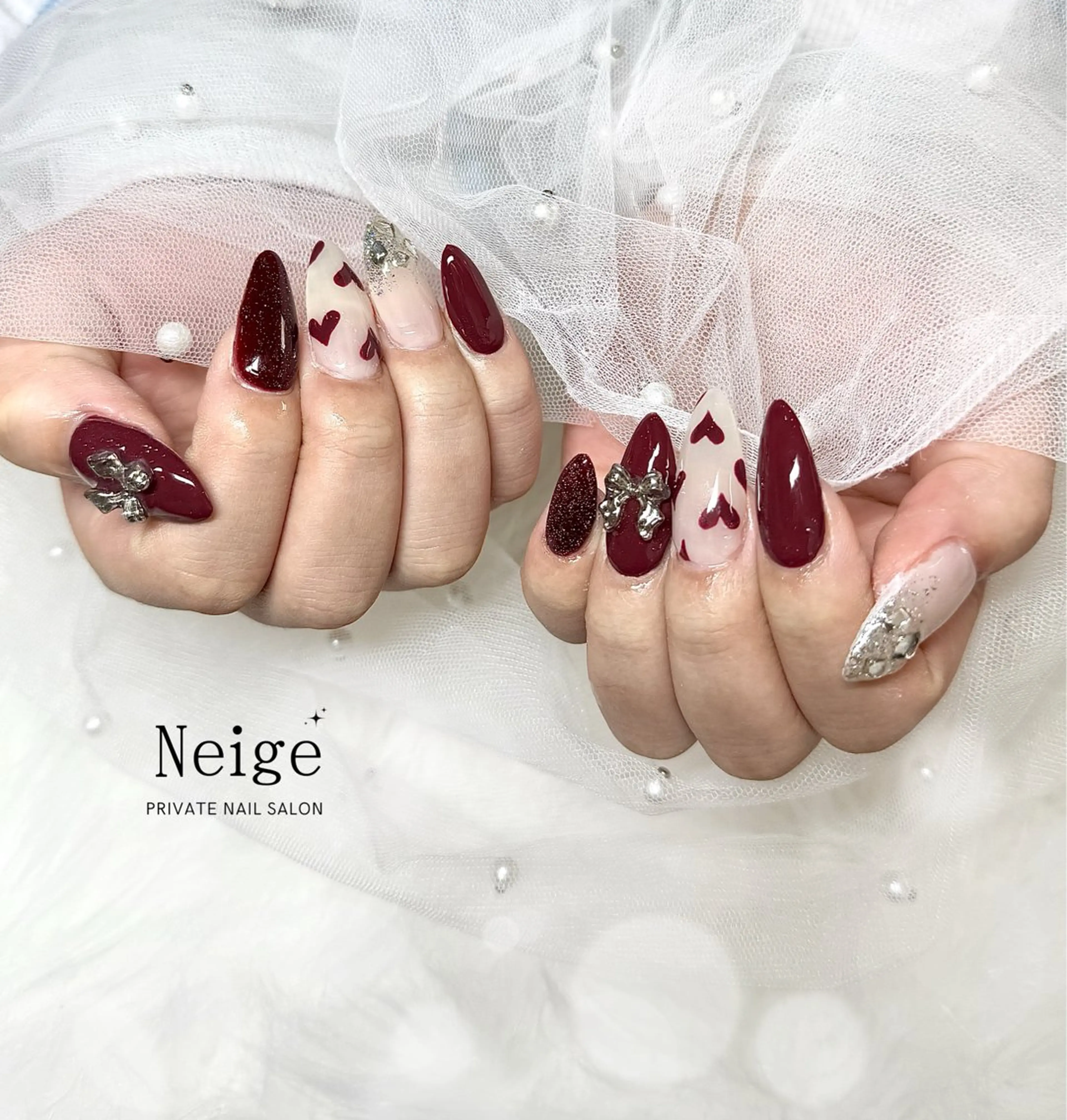 ネイル Neige 𓂃 aiのネイルデザイン